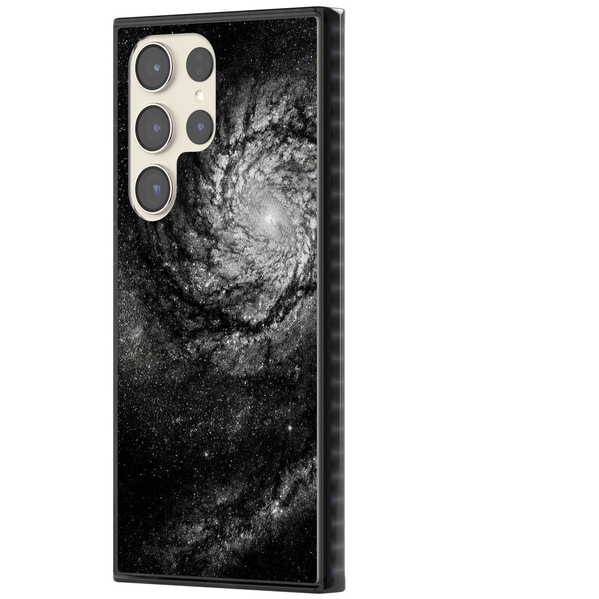 Cosmic Spiral Samsung S22 Ultra / Samsung S23 Ultra / Samsung S24 Ultra Impact Black Phone Case side