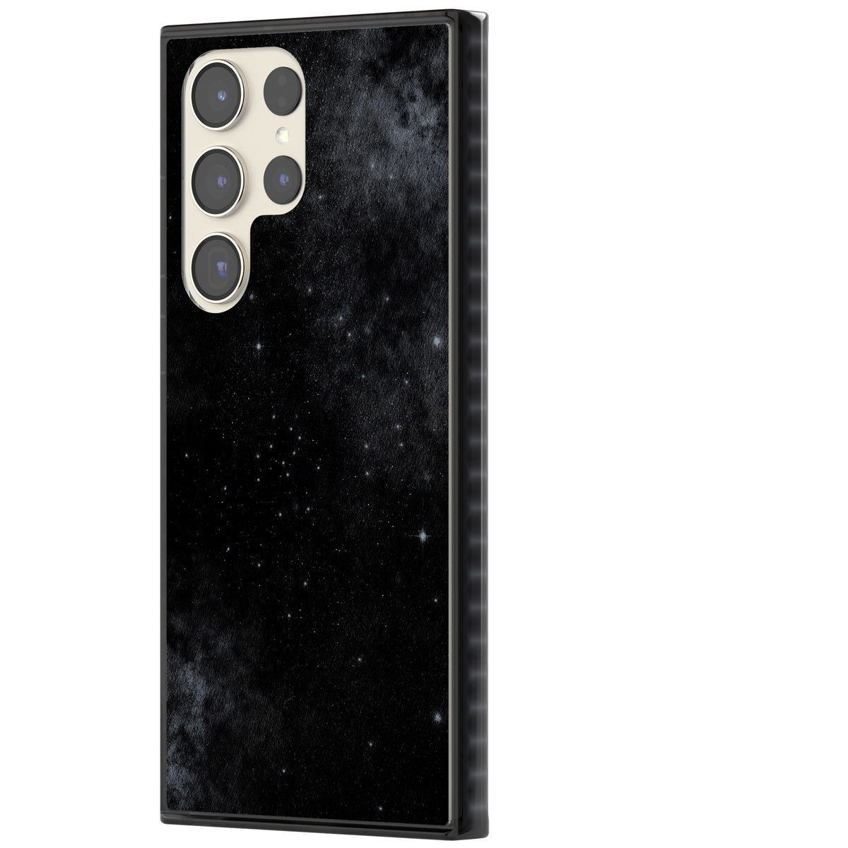 Shimmering Stars Samsung S22 Ultra / Samsung S23 Ultra / Samsung S24 Ultra Impact Black Phone Case side