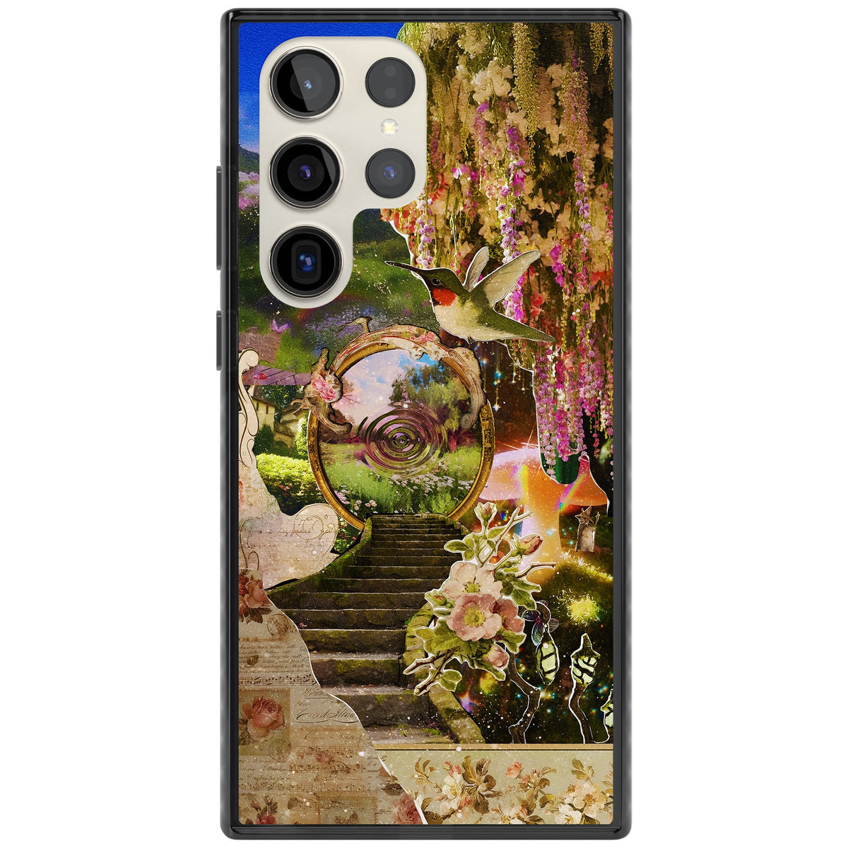 Fairy Portal Samsung S22 Ultra / Samsung S23 Ultra / Samsung S24 Ultra Impact Black Phone Case front