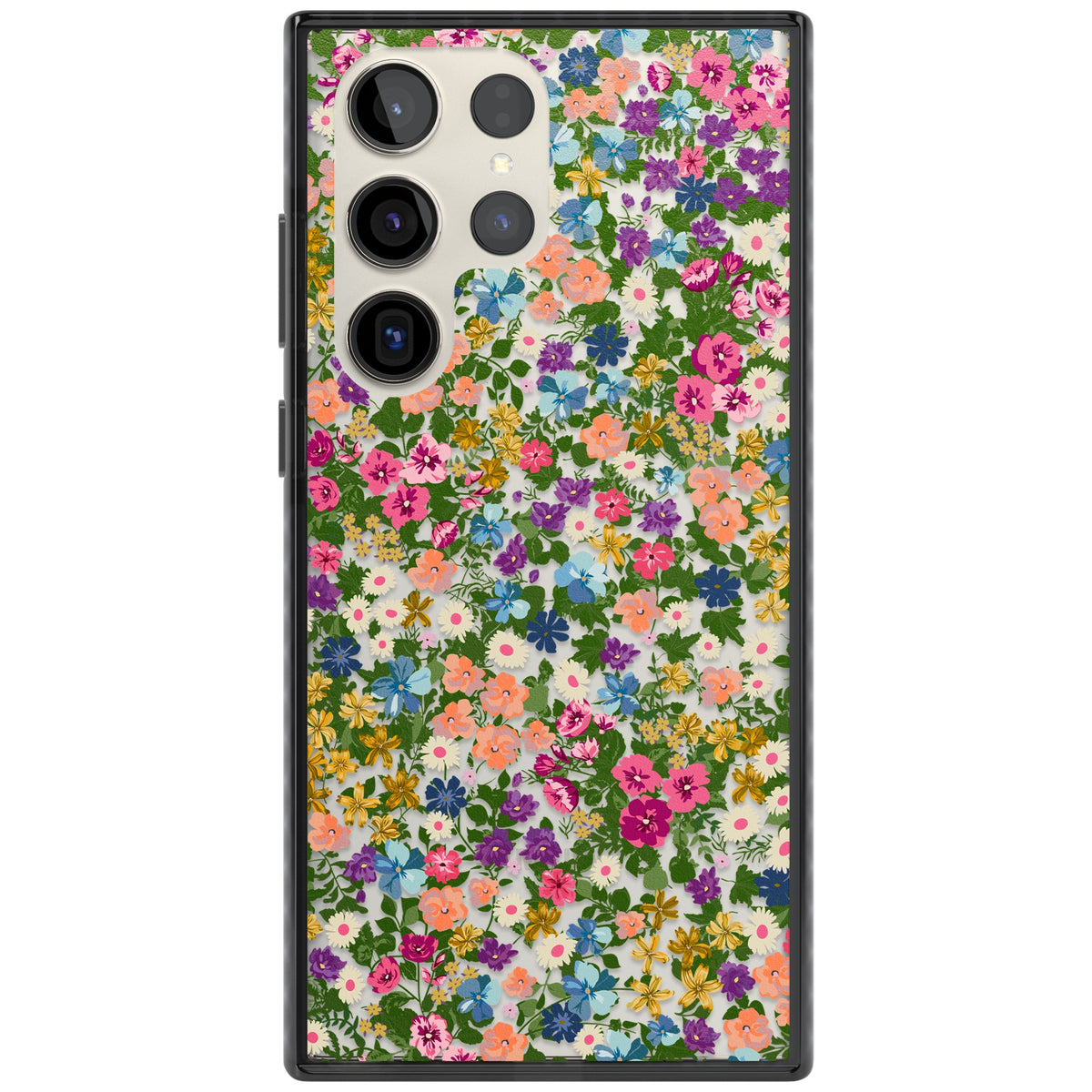 Tuscan Meadow Samsung S22 Ultra / Samsung S23 Ultra / Samsung S24 Ultra Impact Black Phone Case front