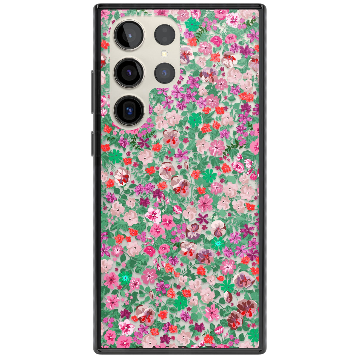 Florentine Meadow Samsung S22 Ultra / Samsung S23 Ultra / Samsung S24 Ultra Impact Black Phone Case front