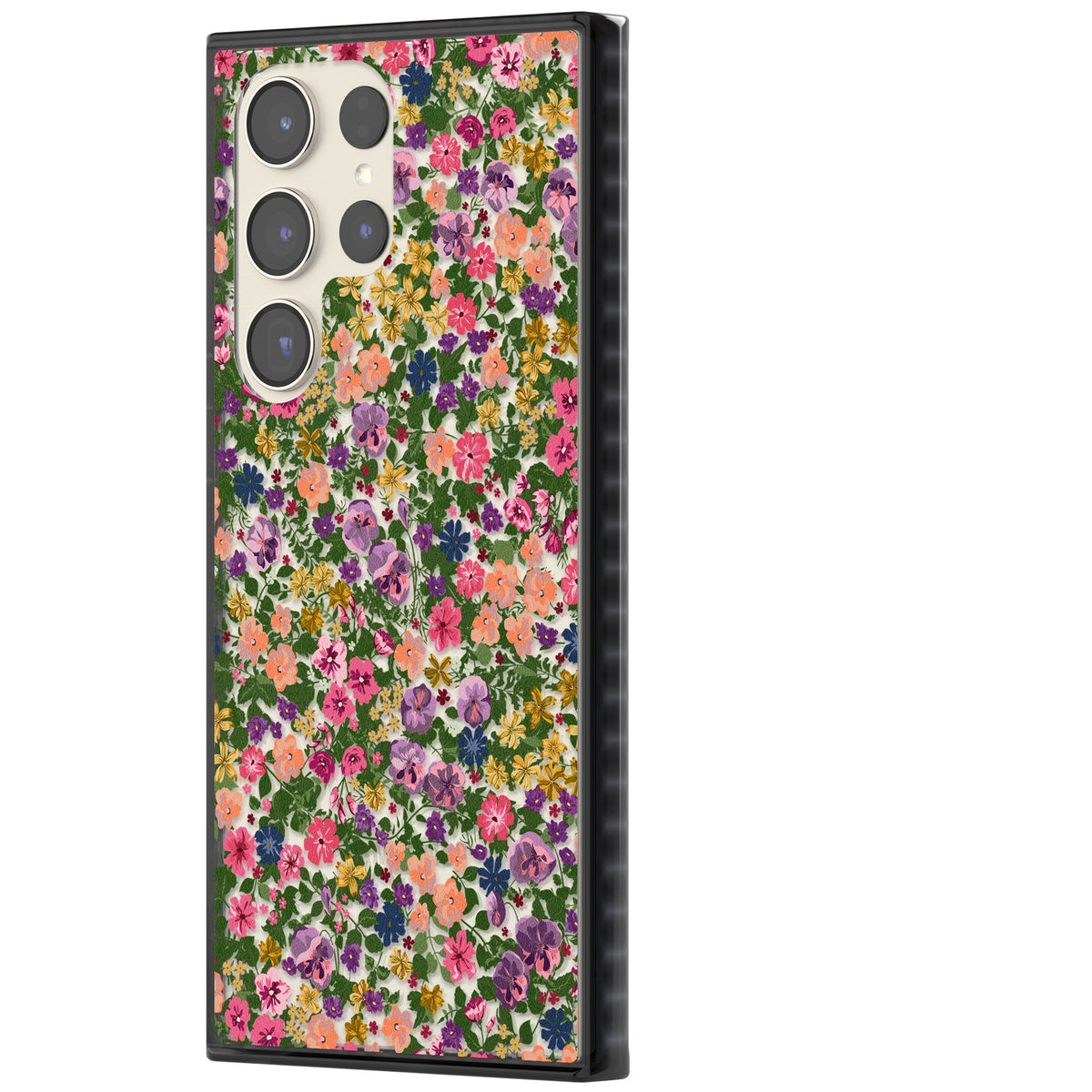 Lake Como Meadow Samsung S22 Ultra / Samsung S23 Ultra / Samsung S24 Ultra Impact Black Phone Case side