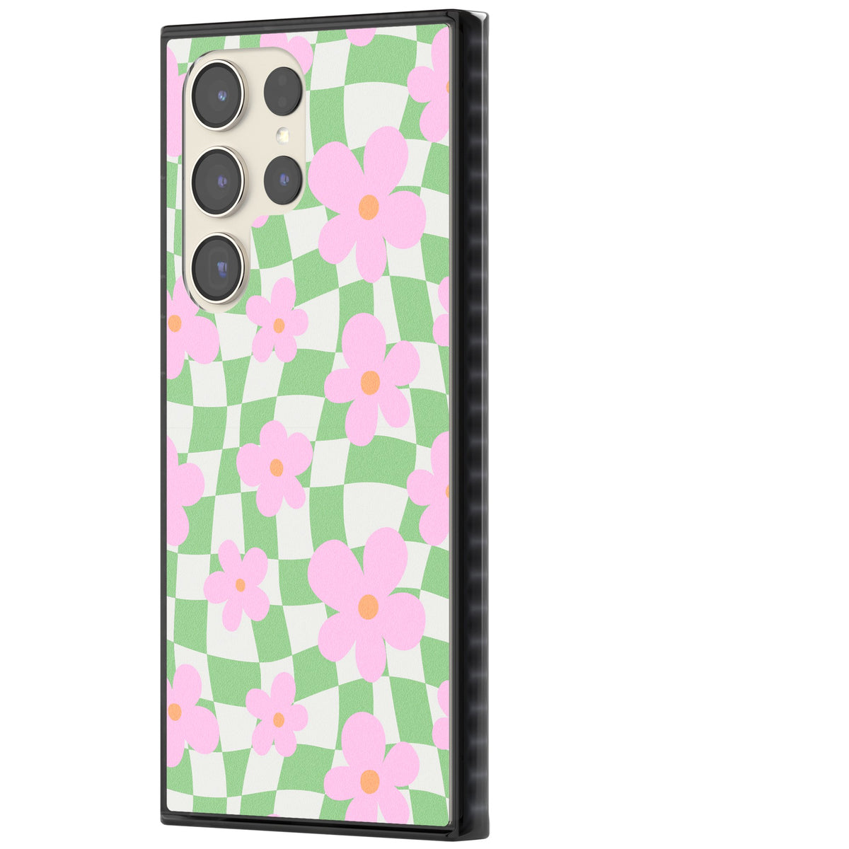 Spring Picnic Samsung S22 Ultra / Samsung S23 Ultra / Samsung S24 Ultra Impact Black Phone Case side