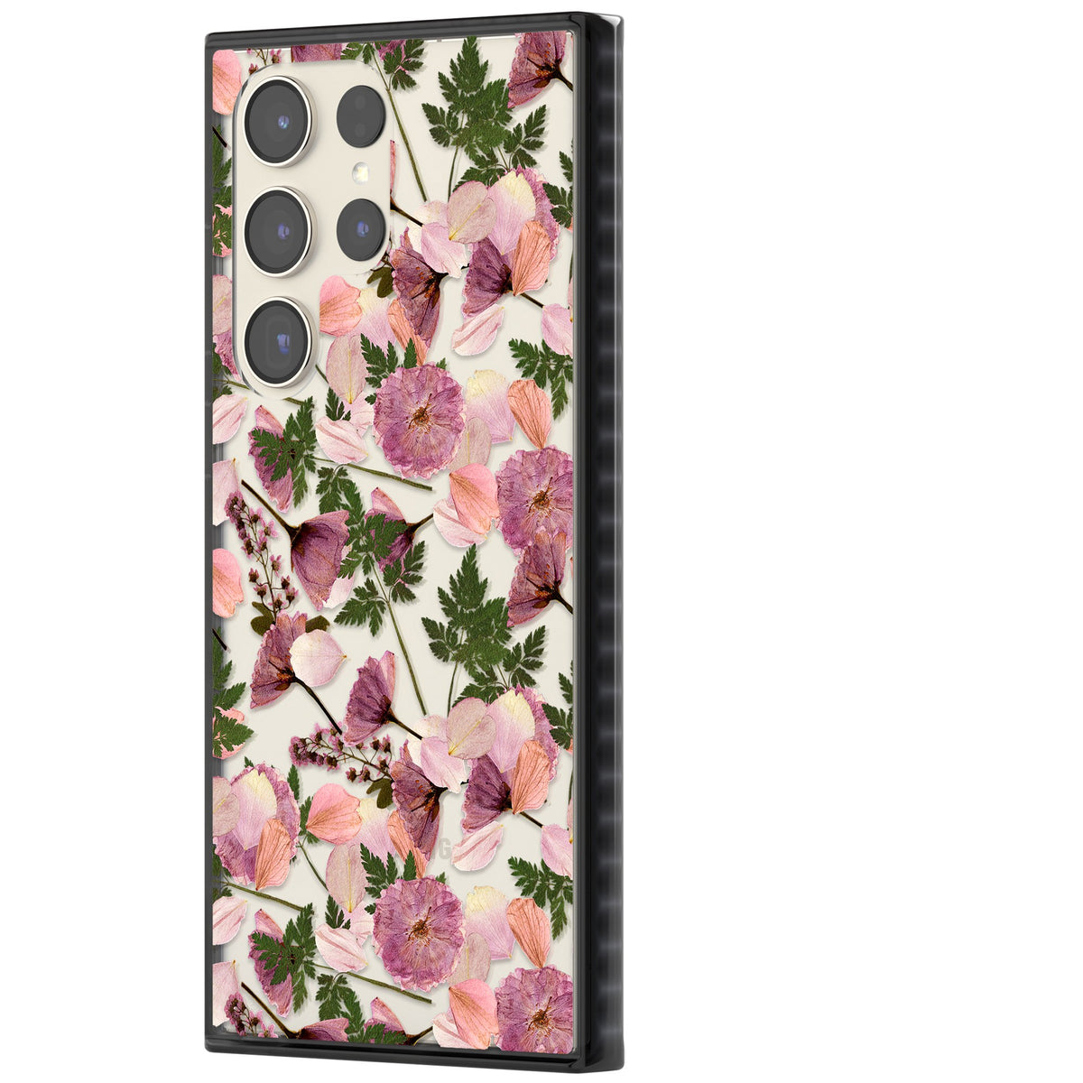 Blossom Archive Samsung S22 Ultra / Samsung S23 Ultra / Samsung S24 Ultra Impact Black Phone Case side