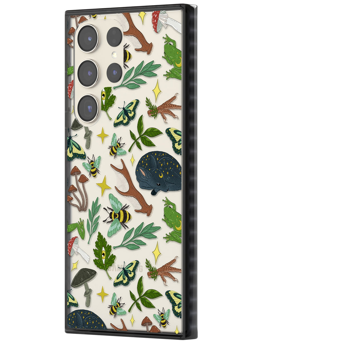 Woodland Dreams Samsung S22 Ultra / Samsung S23 Ultra / Samsung S24 Ultra Impact Black Phone Case side