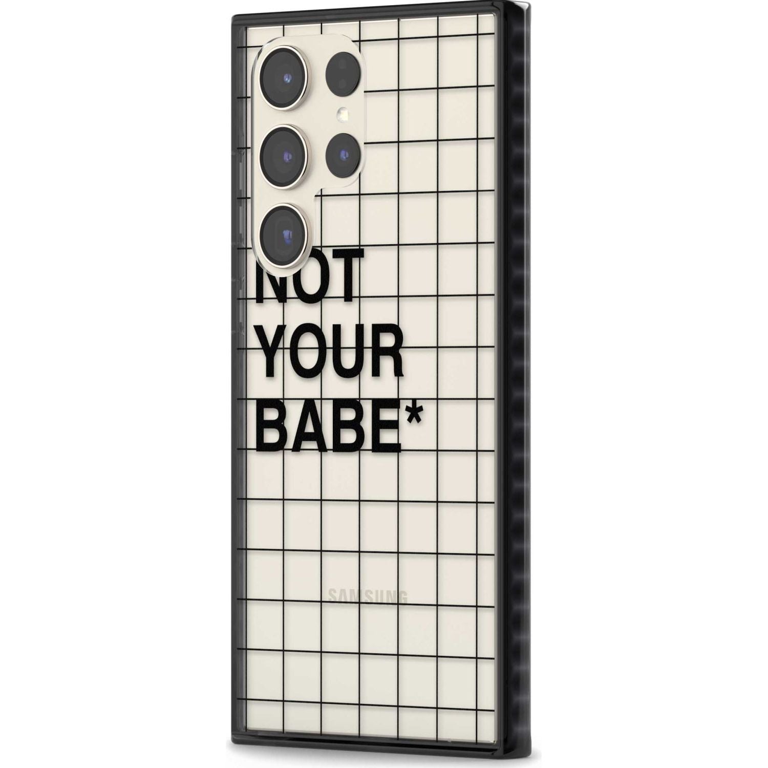 Grid Pattern Not Your Babe Phone Case iPhone 15 Pro Max / Black Impact Case,iPhone 15 Plus / Black Impact Case,iPhone 15 Pro / Black Impact Case,iPhone 15 / Black Impact Case,iPhone 15 Pro Max / Impact Case,iPhone 15 Plus / Impact Case,iPhone 15 Pro / Impact Case,iPhone 15 / Impact Case,iPhone 15 Pro Max / Magsafe Black Impact Case,iPhone 15 Plus / Magsafe Black Impact Case,iPhone 15 Pro / Magsafe Black Impact Case,iPhone 15 / Magsafe Black Impact Case,iPhone 14 Pro Max / Black Impact Case,iPhone 14 Plus /