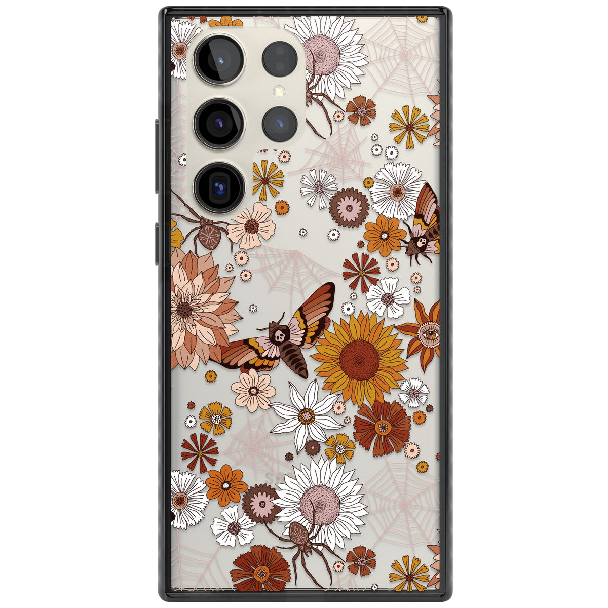 Halloween Wildlife Samsung S22 Ultra / Samsung S23 Ultra / Samsung S24 Ultra Impact Black Phone Case front