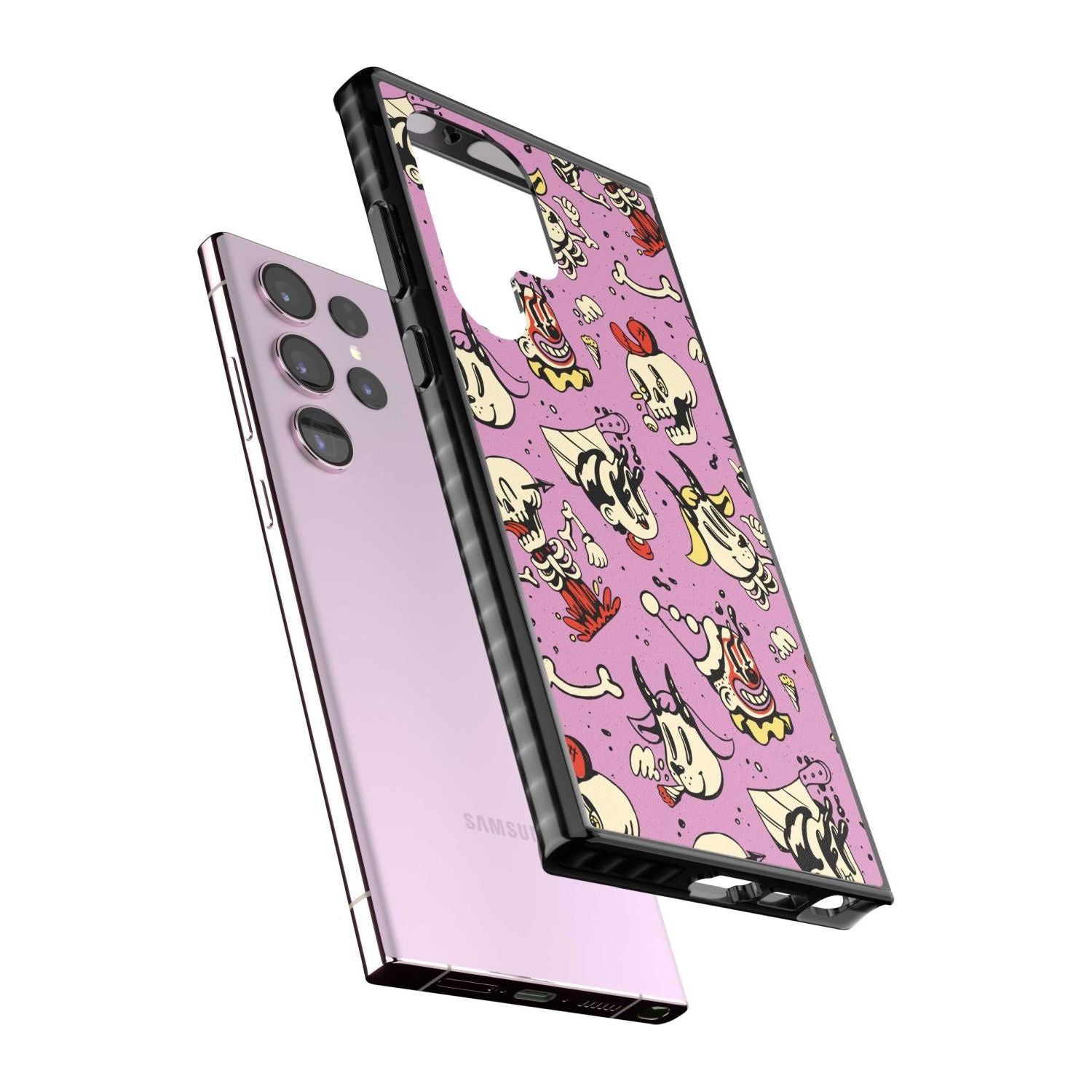 Purple Retro Halloween Pattern