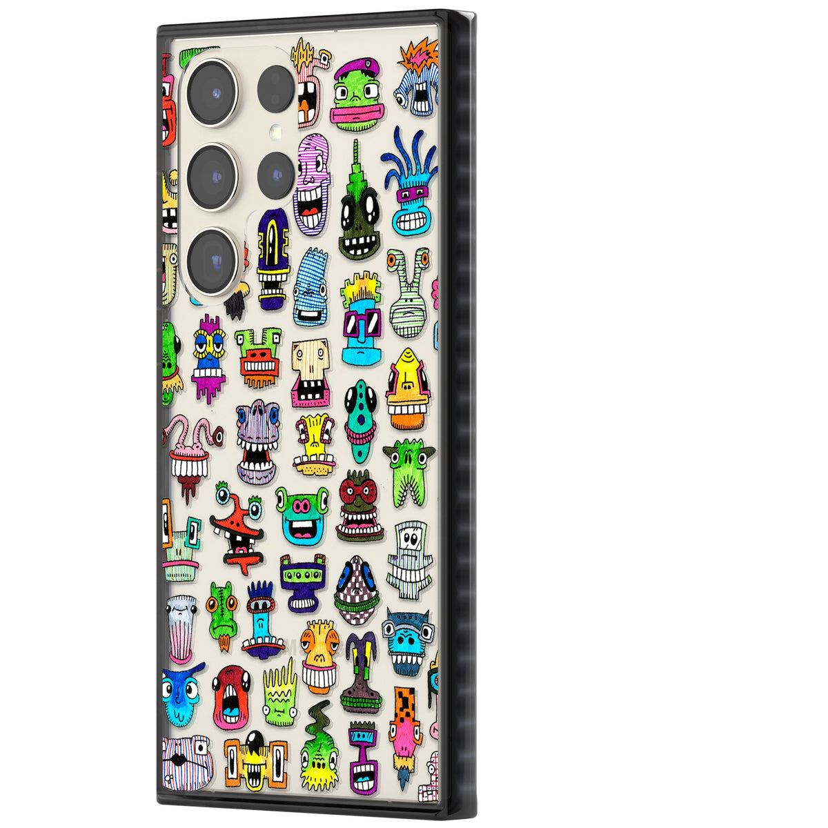 Monster Mash Samsung S22 Ultra / Samsung S23 Ultra / Samsung S24 Ultra Impact Black Phone Case side