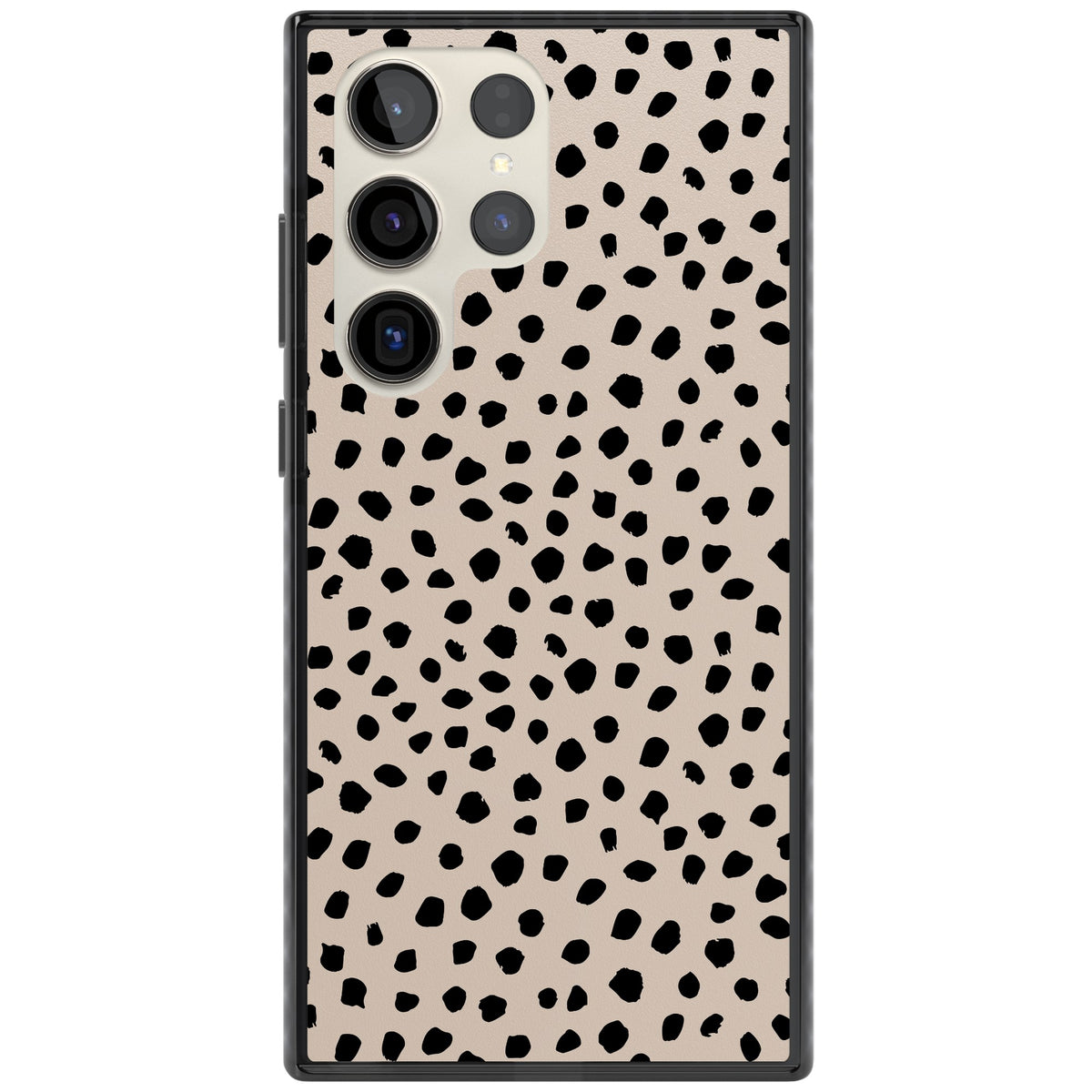 Coffee Dalmatian Samsung S22 Ultra / Samsung S23 Ultra / Samsung S24 Ultra Impact Black Phone Case front