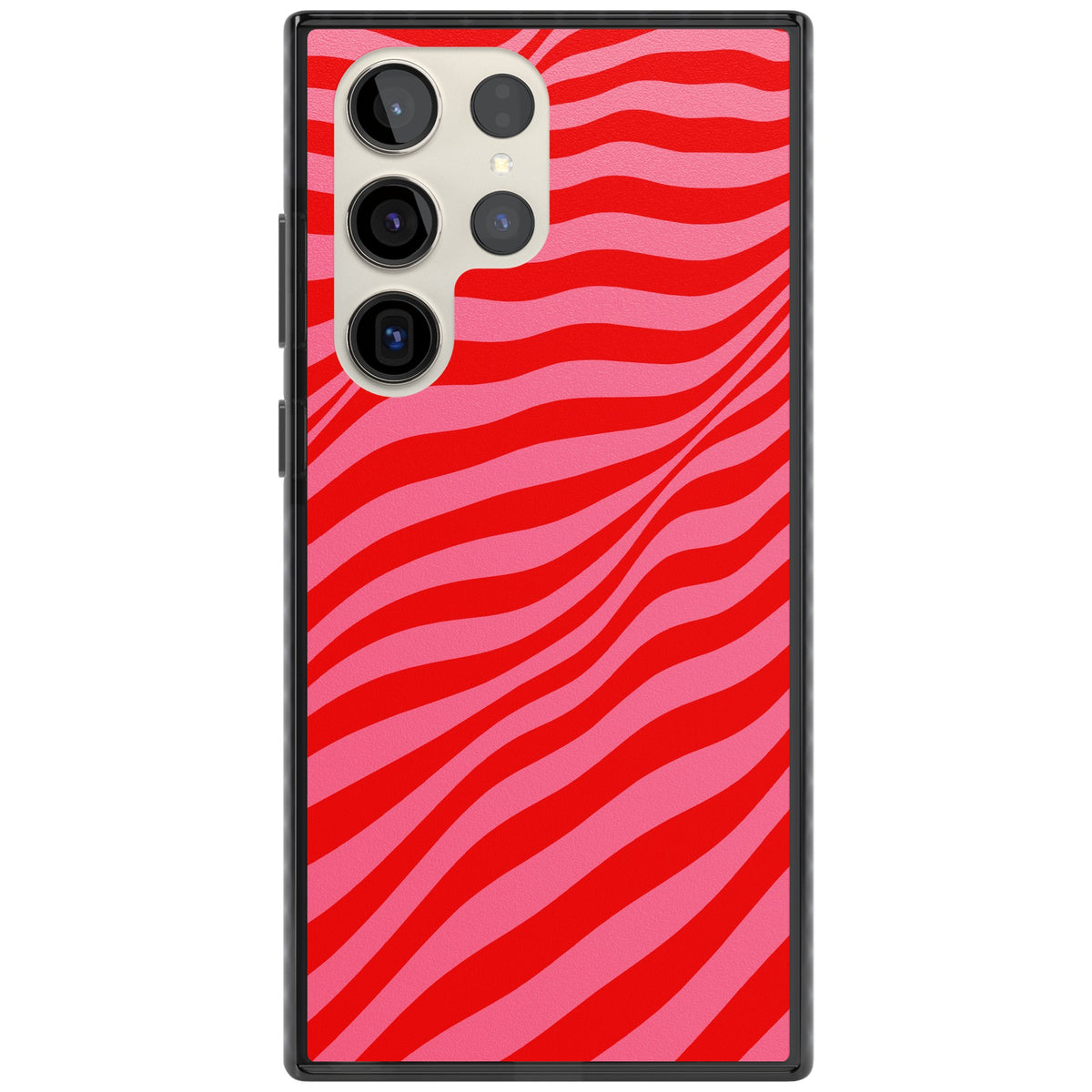 Raspberry Ripple Samsung S22 Ultra / Samsung S23 Ultra / Samsung S24 Ultra Impact Black Phone Case front