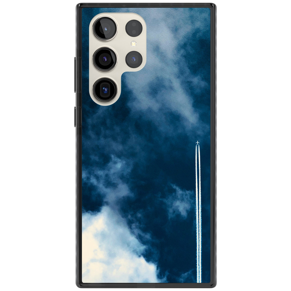 Sky Trail Samsung S22 Ultra / Samsung S23 Ultra / Samsung S24 Ultra Impact Black Phone Case front