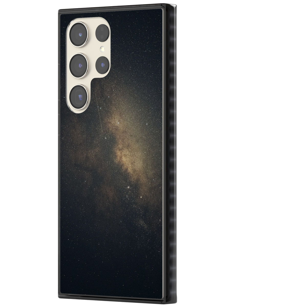 Cosmic Night Sky Samsung S22 Ultra / Samsung S23 Ultra / Samsung S24 Ultra Impact Black Phone Case side