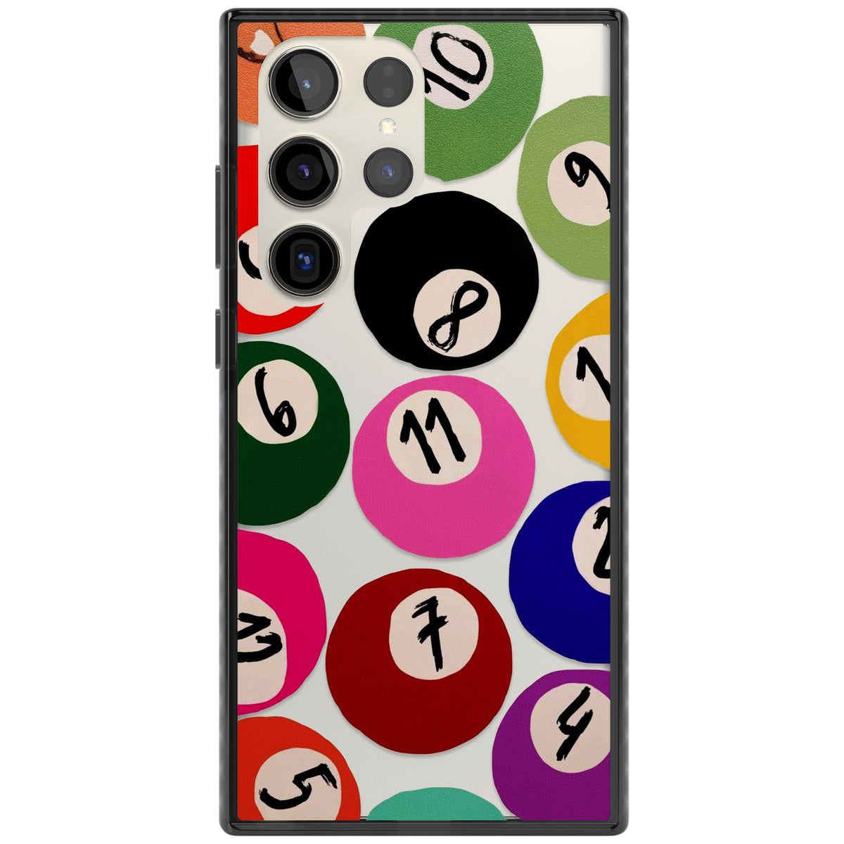 Lucky Break Samsung S22 Ultra / Samsung S23 Ultra / Samsung S24 Ultra Impact Black Phone Case front