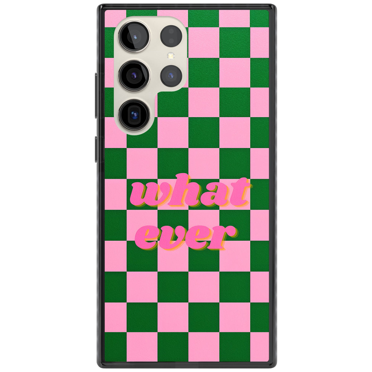 Whatever Samsung S22 Ultra / Samsung S23 Ultra / Samsung S24 Ultra Impact Black Phone Case front
