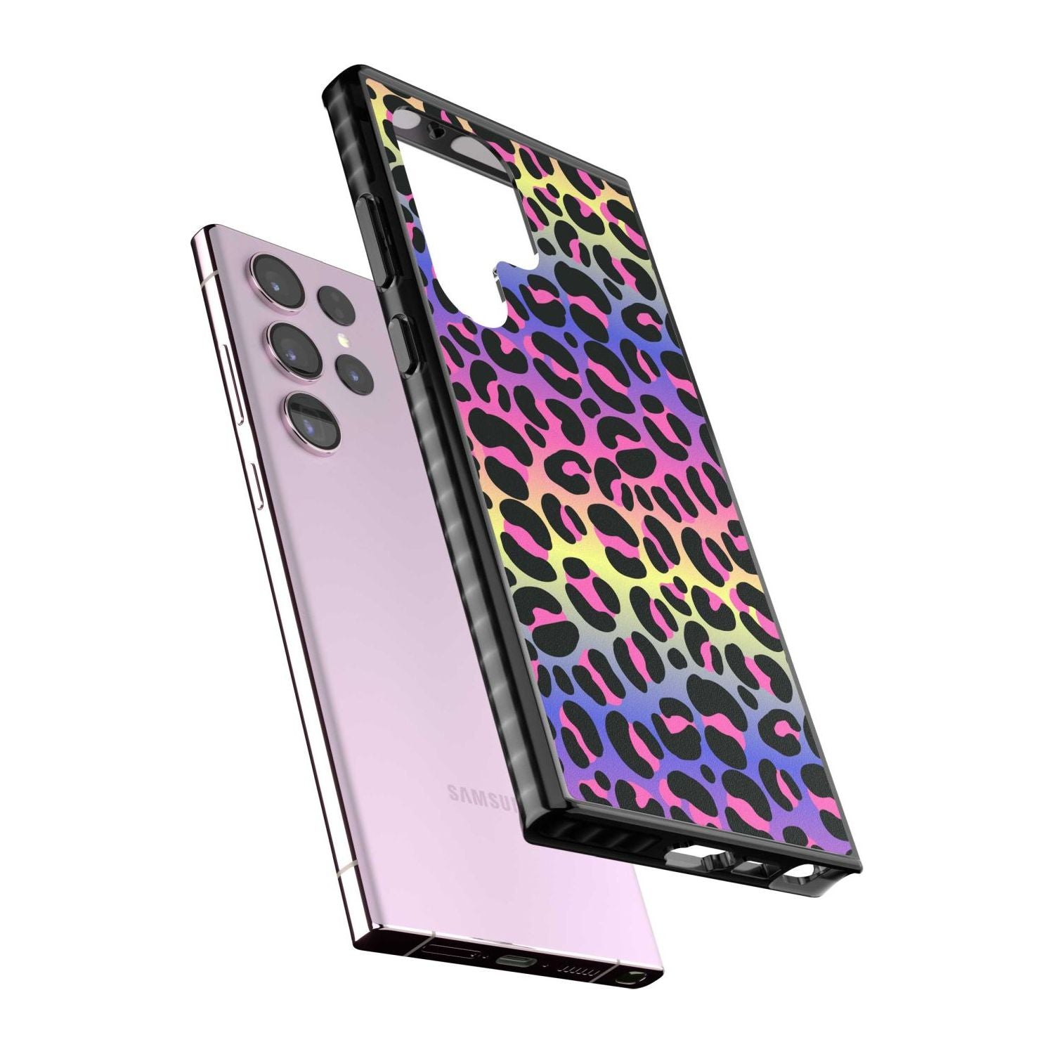 Rainbow Gradient Leopard