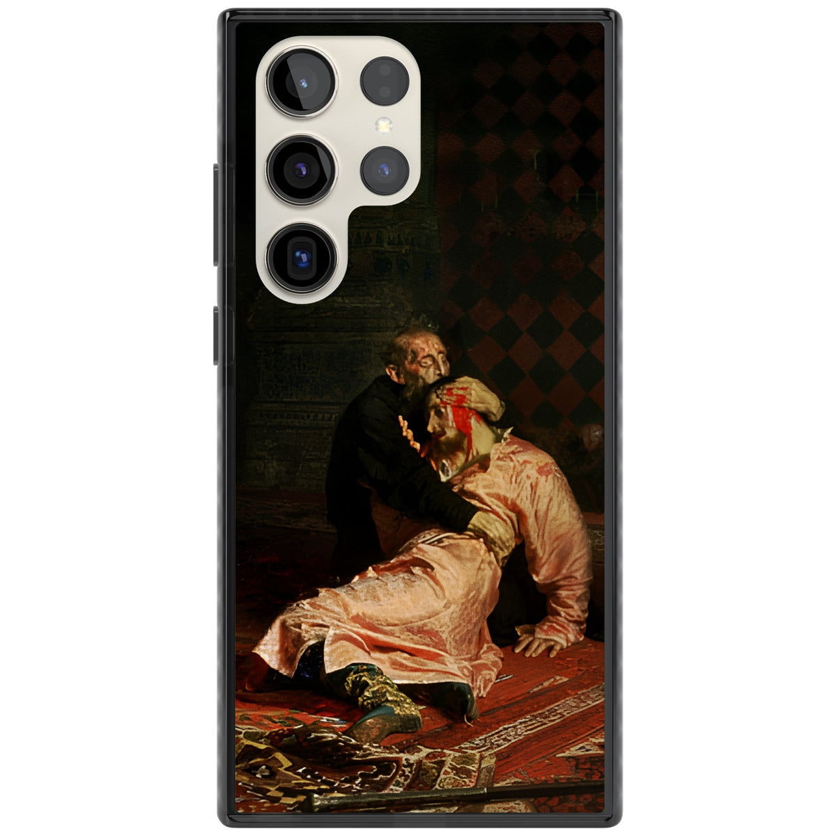 Ivan The Terrible & His Son Samsung S22 Ultra / Samsung S23 Ultra / Samsung S24 Ultra Impact Black Phone Case front