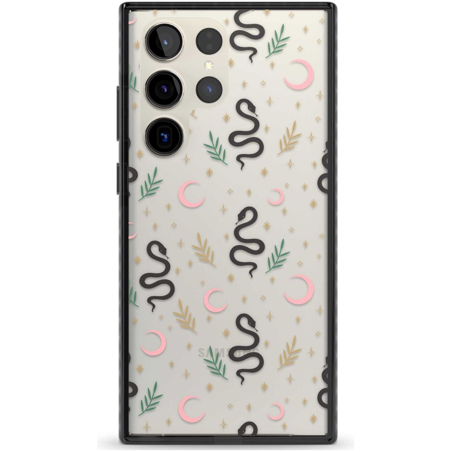 Snake & Moon Pattern