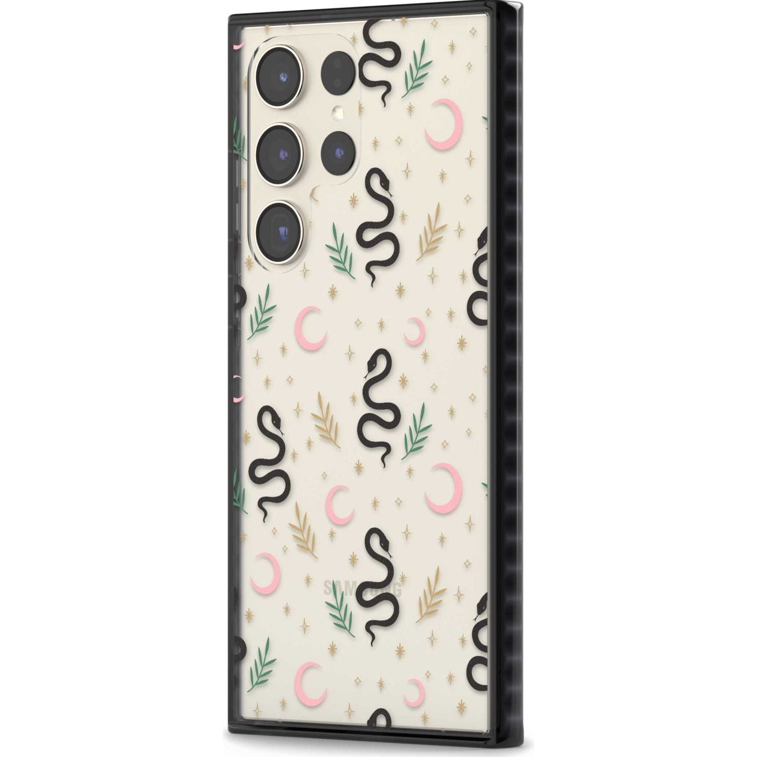 Snake & Moon Pattern