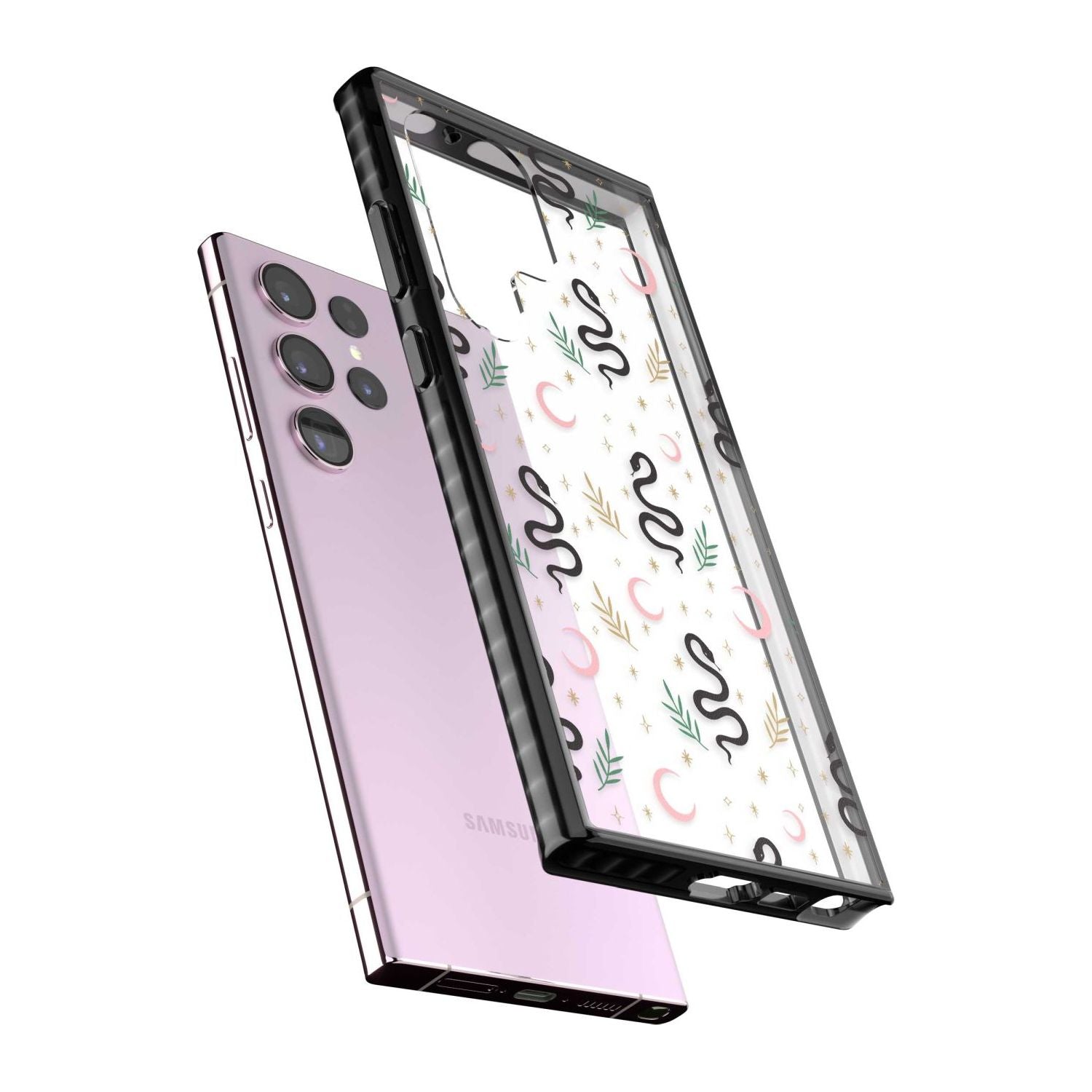 Snake & Moon Pattern