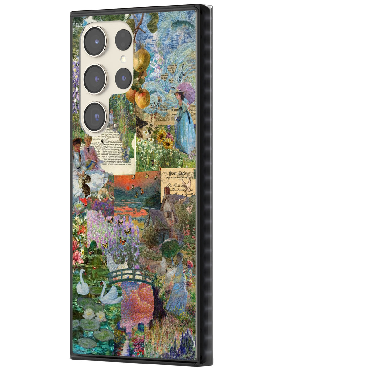 Artful Spring Samsung S22 Ultra / Samsung S23 Ultra / Samsung S24 Ultra Impact Black Phone Case side
