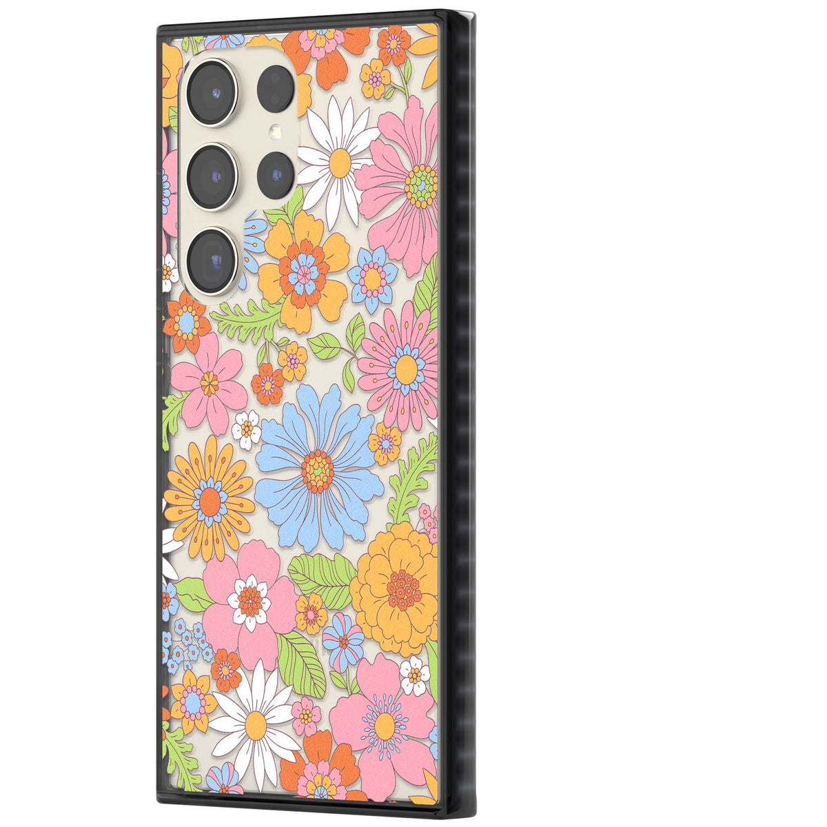Spring Sonnet Samsung S22 Ultra / Samsung S23 Ultra / Samsung S24 Ultra Impact Black Phone Case side