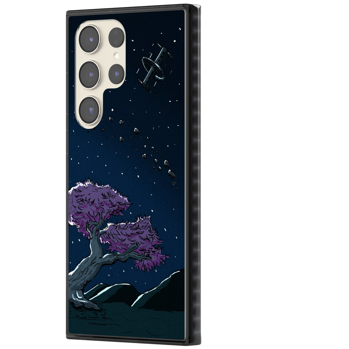 Orbit Samsung S22 Ultra / Samsung S23 Ultra / Samsung S24 Ultra Impact Black Phone Case side