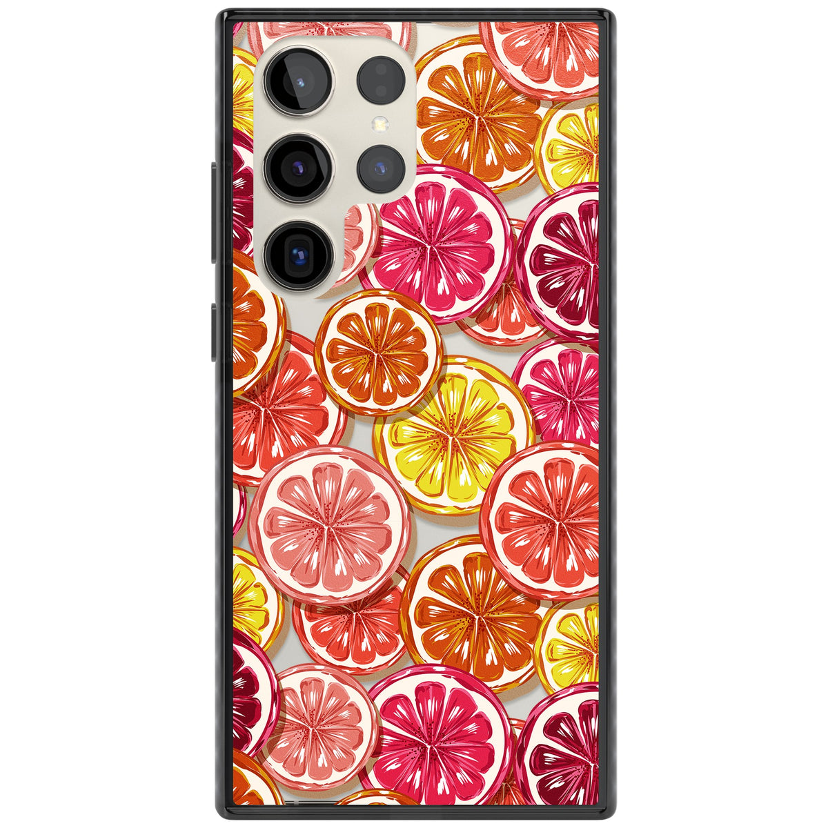 Citrus Fiesta Samsung S22 Ultra / Samsung S23 Ultra / Samsung S24 Ultra Impact Black Phone Case front
