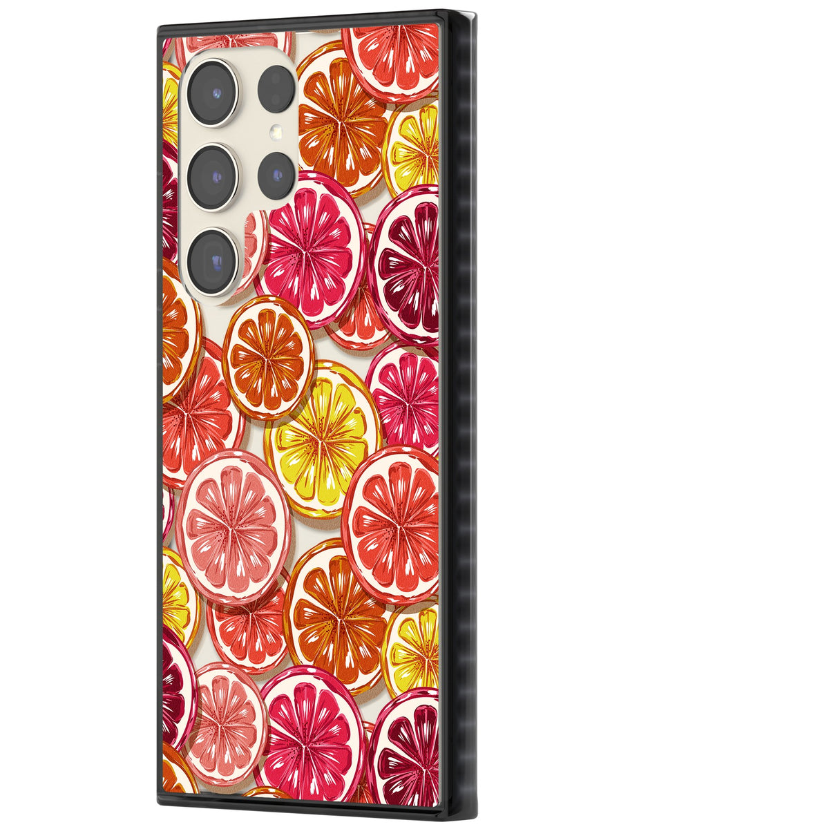 Citrus Fiesta Samsung S22 Ultra / Samsung S23 Ultra / Samsung S24 Ultra Impact Black Phone Case side