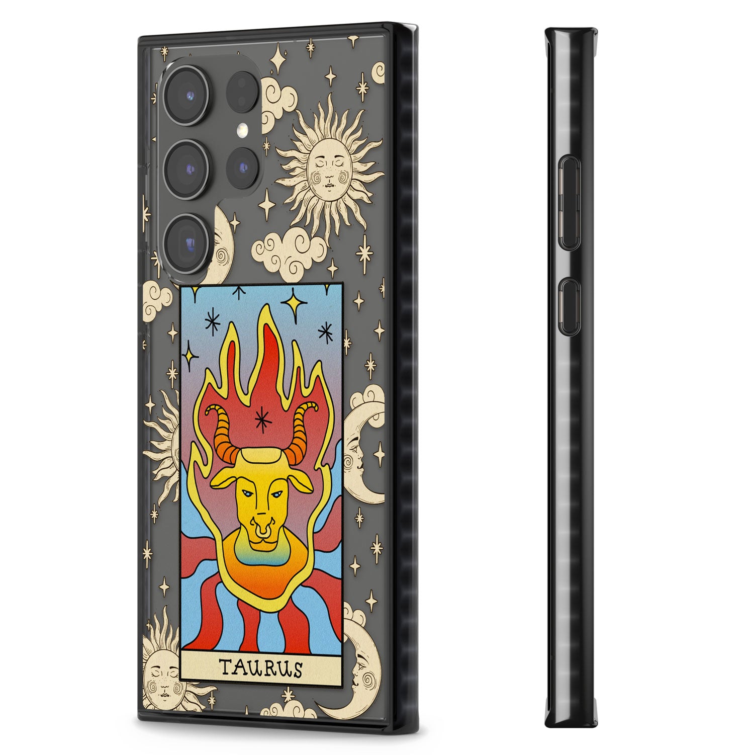 Celestial Zodiac - Taurus Impact Phone Case for Samsung Galaxy S24 Ultra , Samsung Galaxy S23 Ultra, Samsung Galaxy S22 Ultra