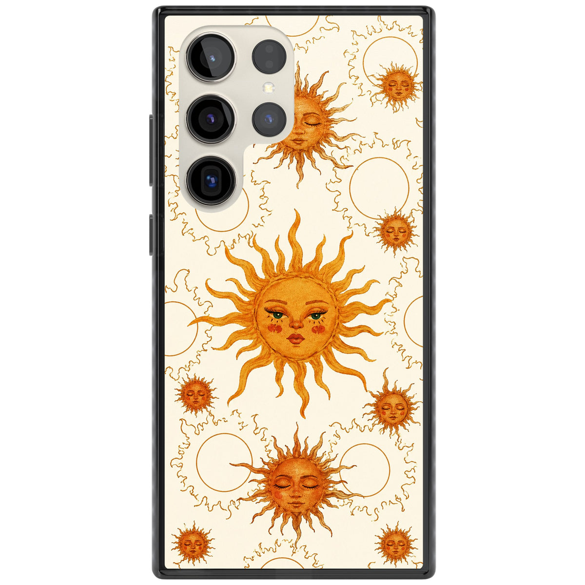 Solstice Muse Samsung S22 Ultra / Samsung S23 Ultra / Samsung S24 Ultra Impact Black Phone Case front