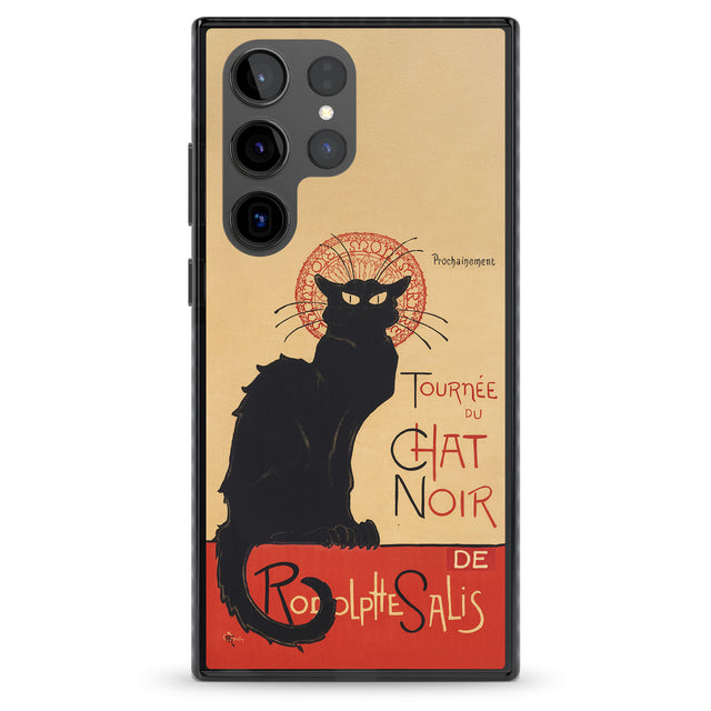 Tournee du Chat Noir Poster Impact Phone Case for Samsung Galaxy S24 Ultra , Samsung Galaxy S23 Ultra, Samsung Galaxy S22 Ultra
