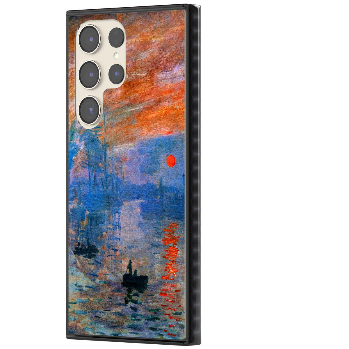 Impression, Sunrise Samsung S22 Ultra / Samsung S23 Ultra / Samsung S24 Ultra Impact Black Phone Case side