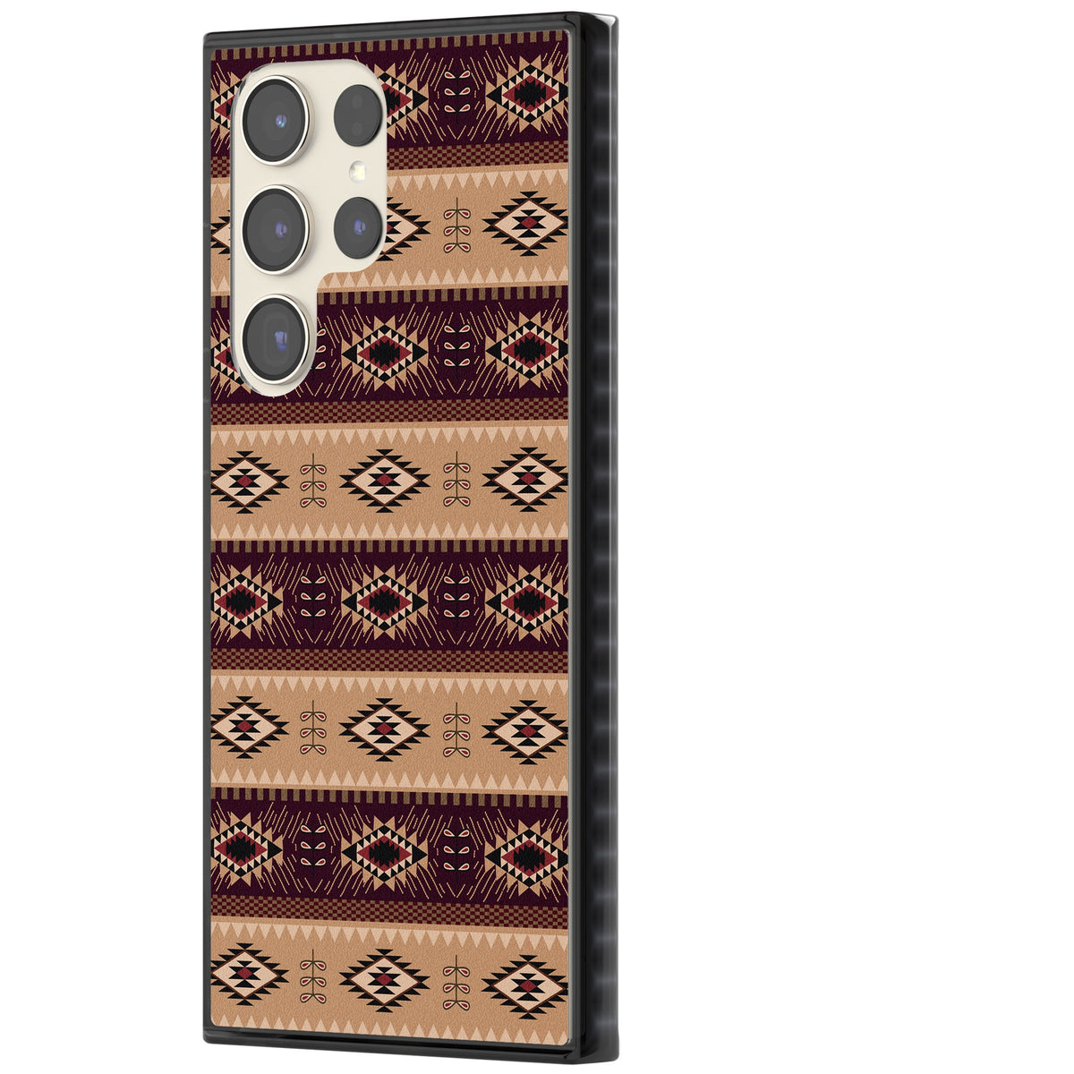 Western Poncho Samsung S22 Ultra / Samsung S23 Ultra / Samsung S24 Ultra Impact Black Phone Case side