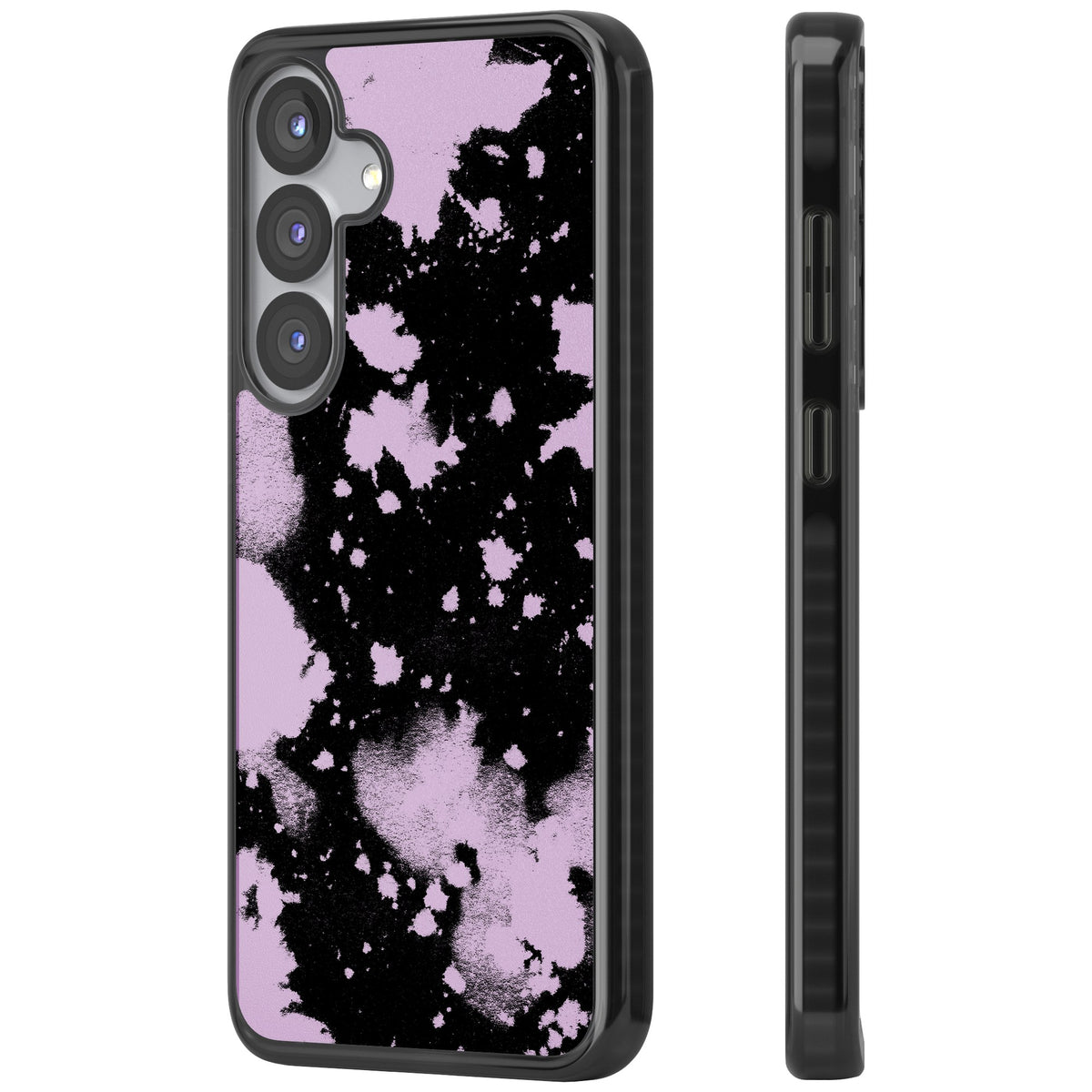 Pink Acid Samsung S25 / Samsung S25 Plus / Samsung S26 / Samsung S26 Plus Impact Black Phone Case side