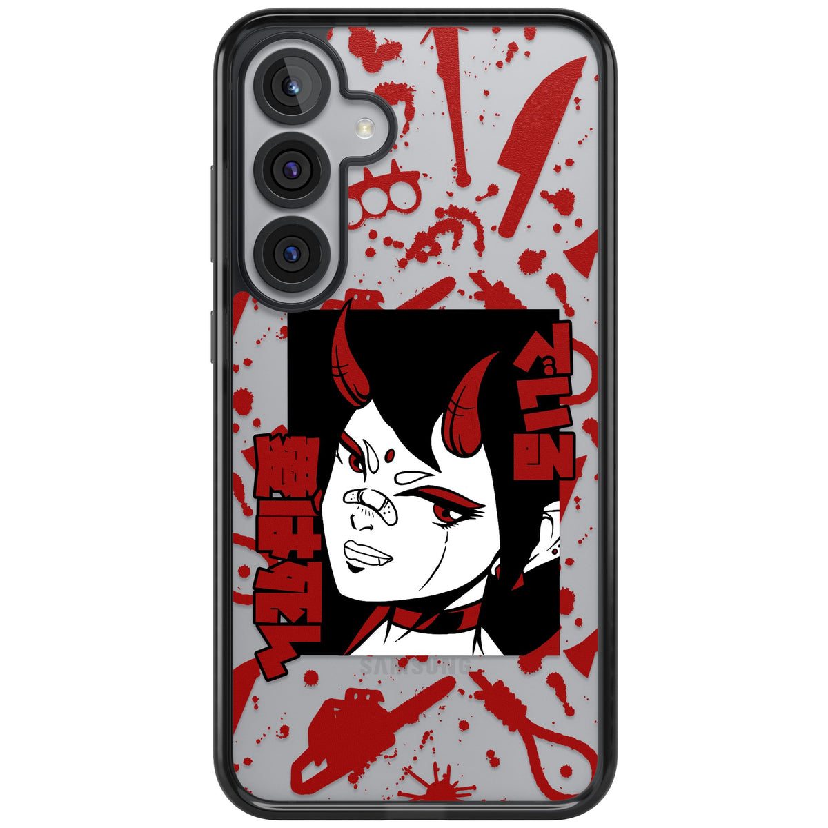 She's a Devil Samsung S25 Plus / Samsung S26 / Samsung S26 Plus Impact Black Phone Case front