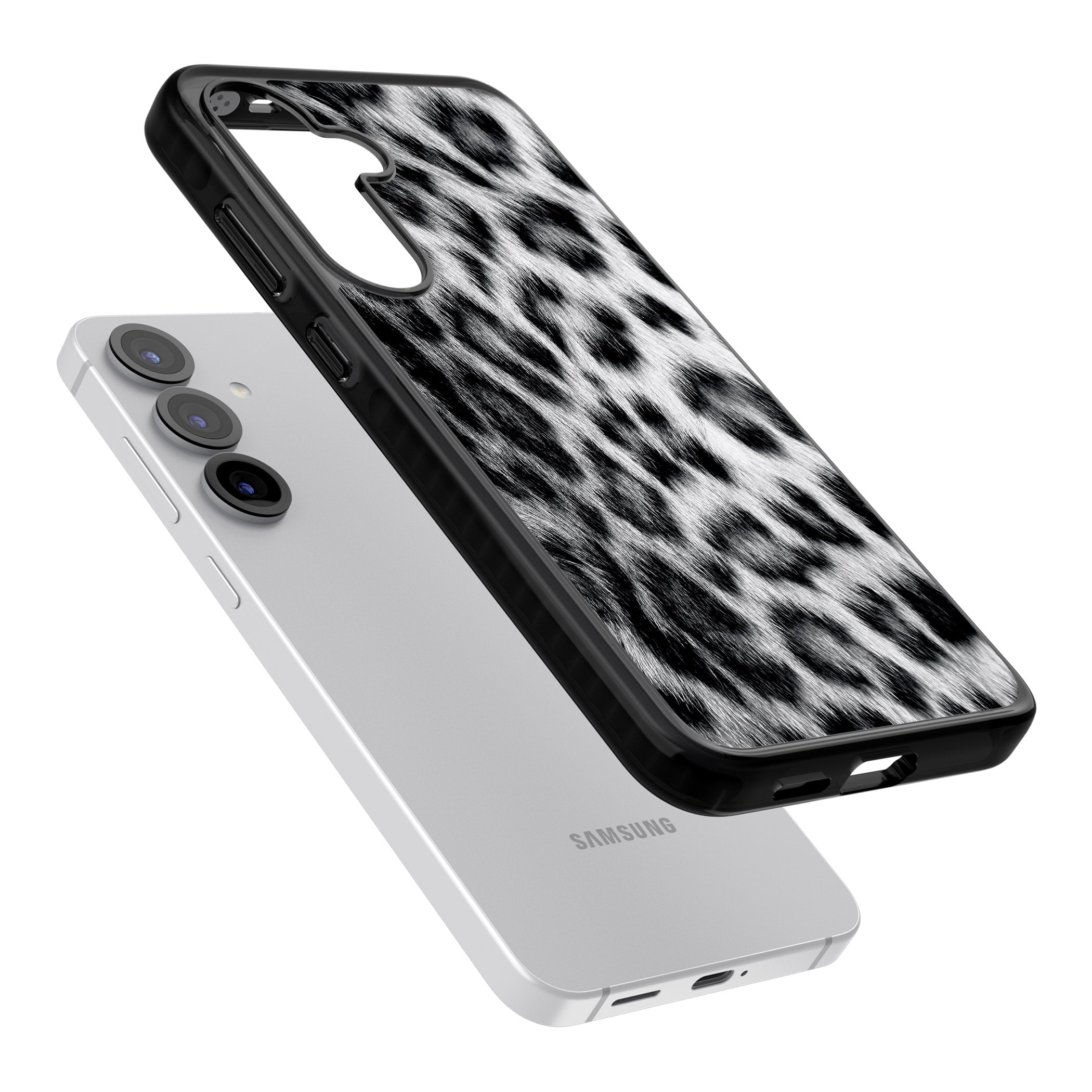 Animal Fur Pattern Snow Leopard