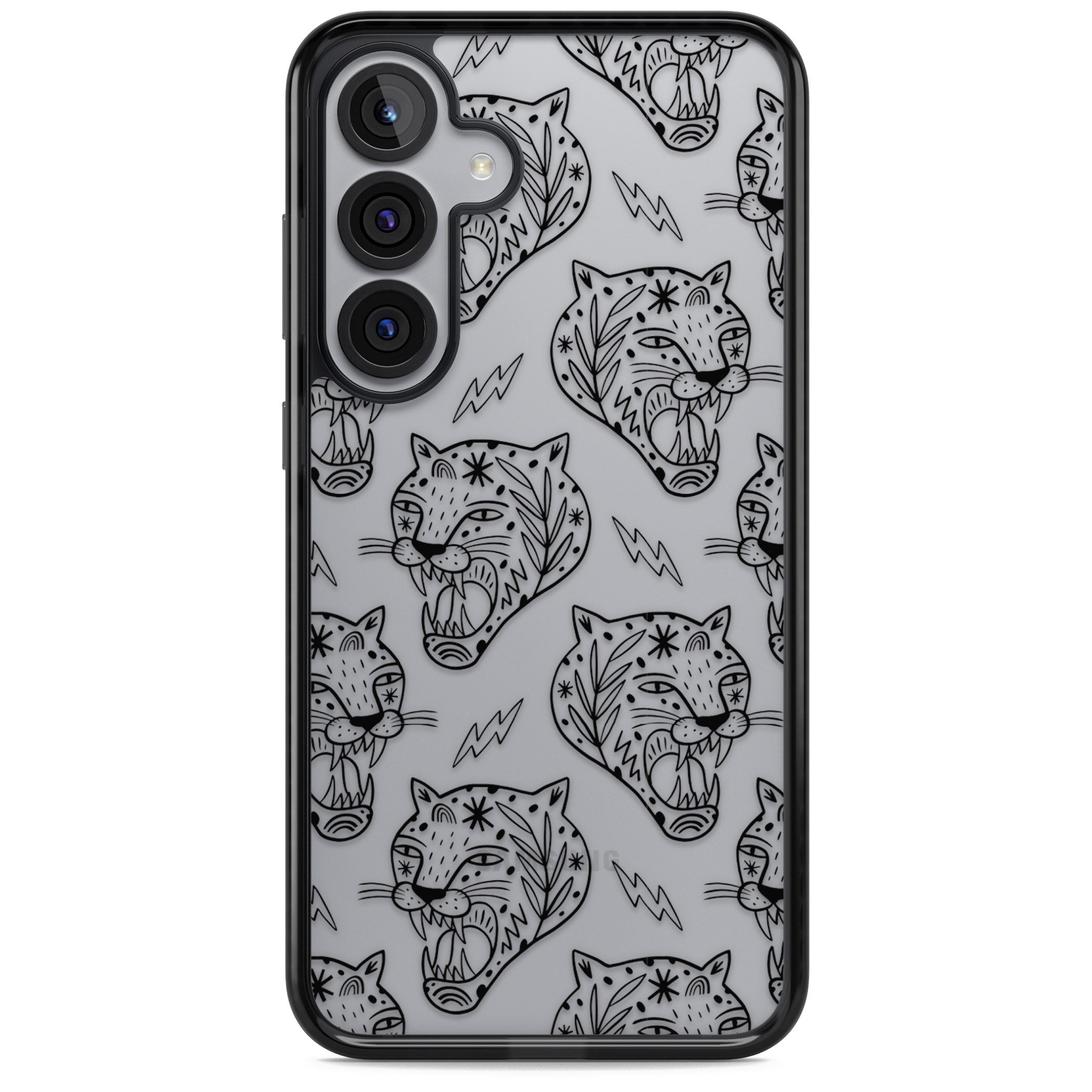 Black Tiger Roar Pattern