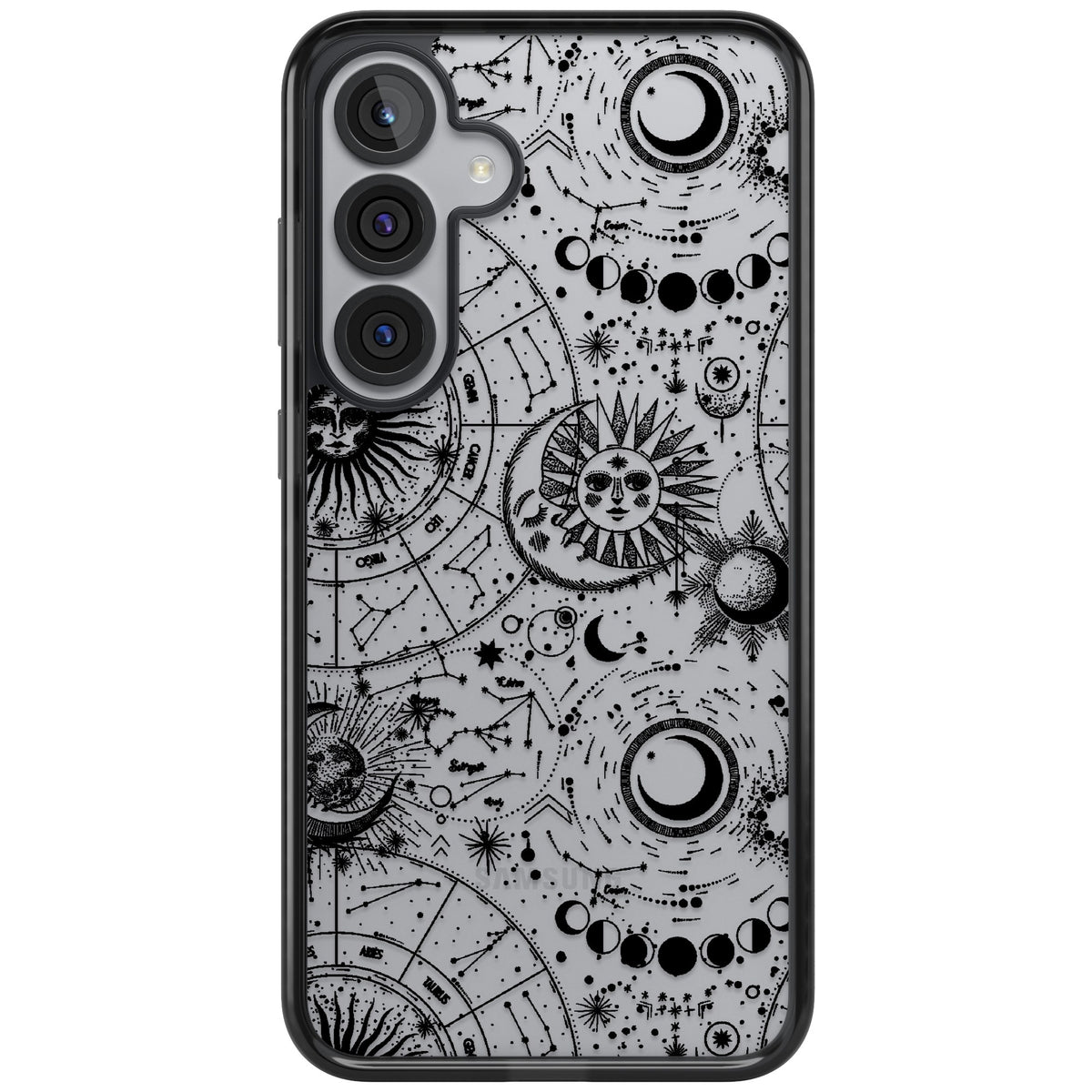 Astral Mystic Samsung S25 Plus / Samsung S26 / Samsung S26 Plus Impact Black Phone Case front