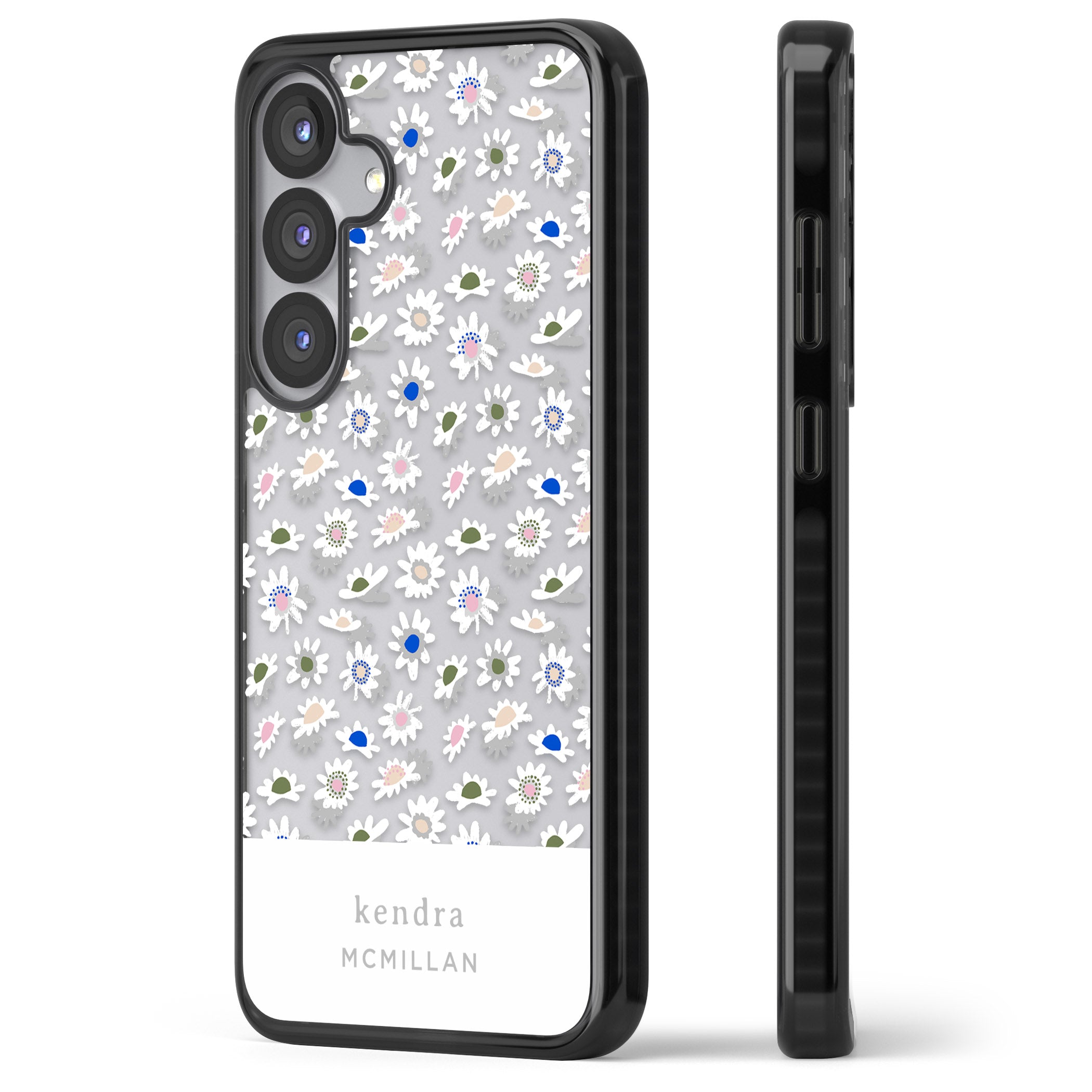 Personalised Grey & White Daisies