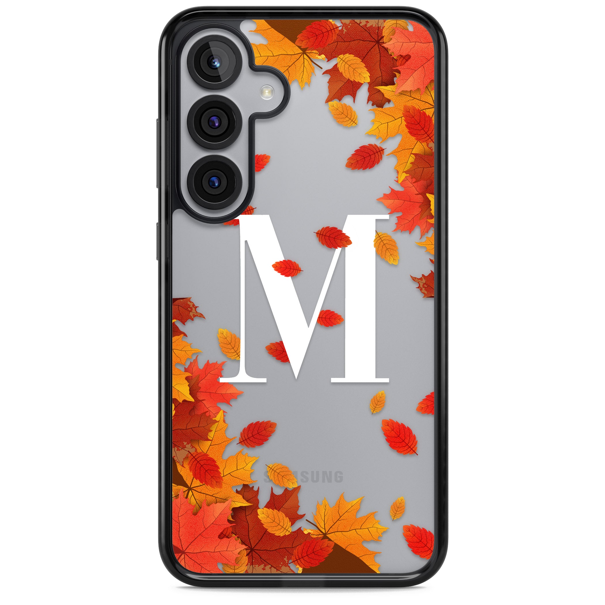 Personalised Autumn Leaves Monogram