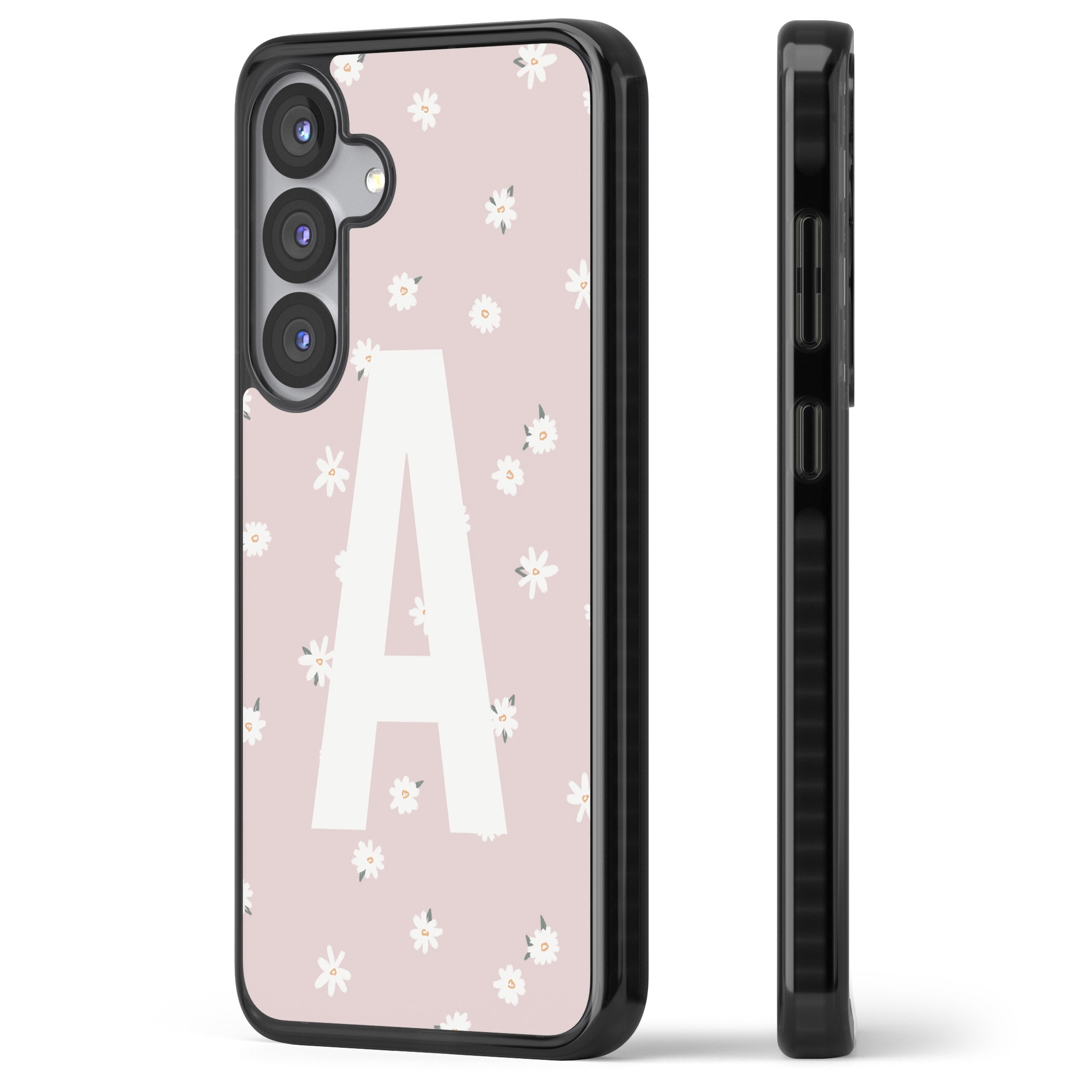 Personalised Pink Daisy Initial