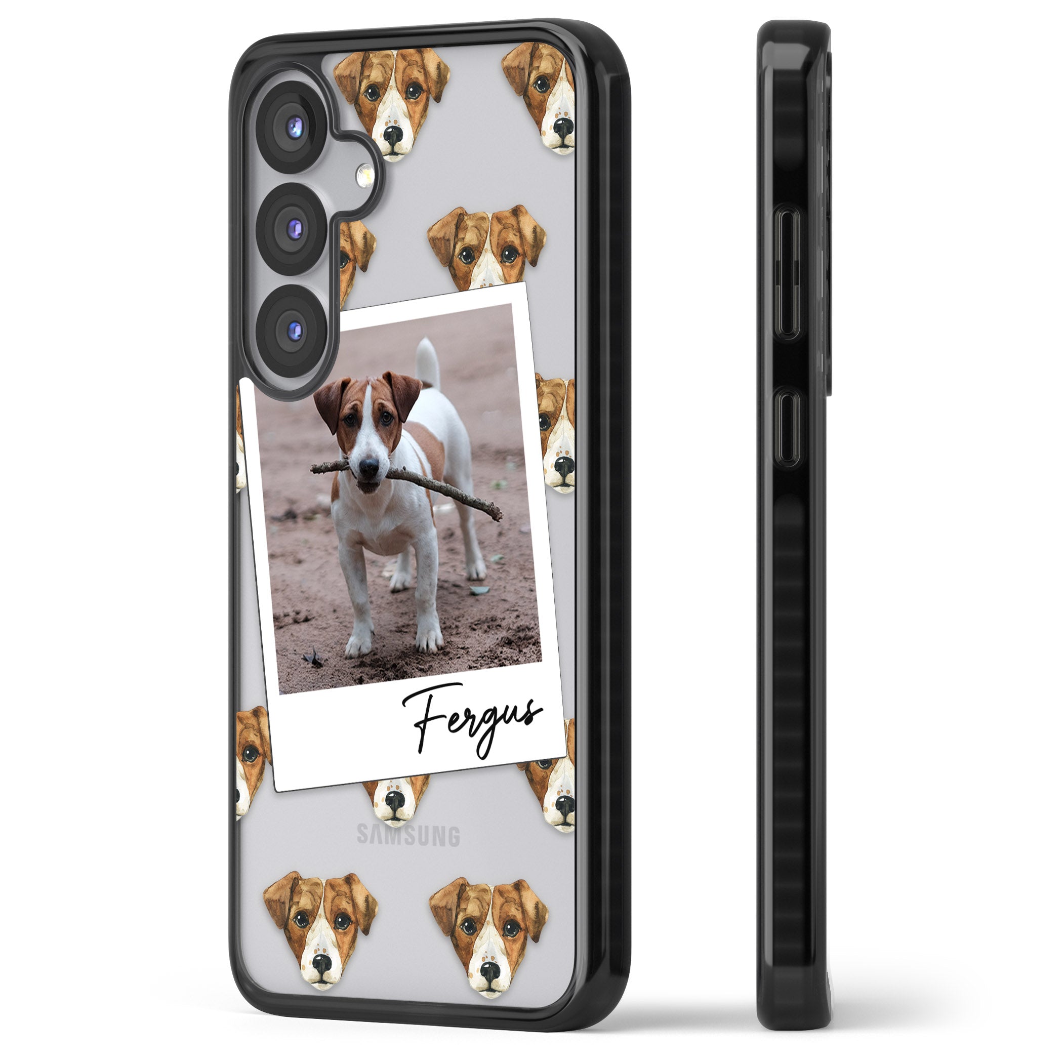 Personalised Jack Russell Instant Camera Photo