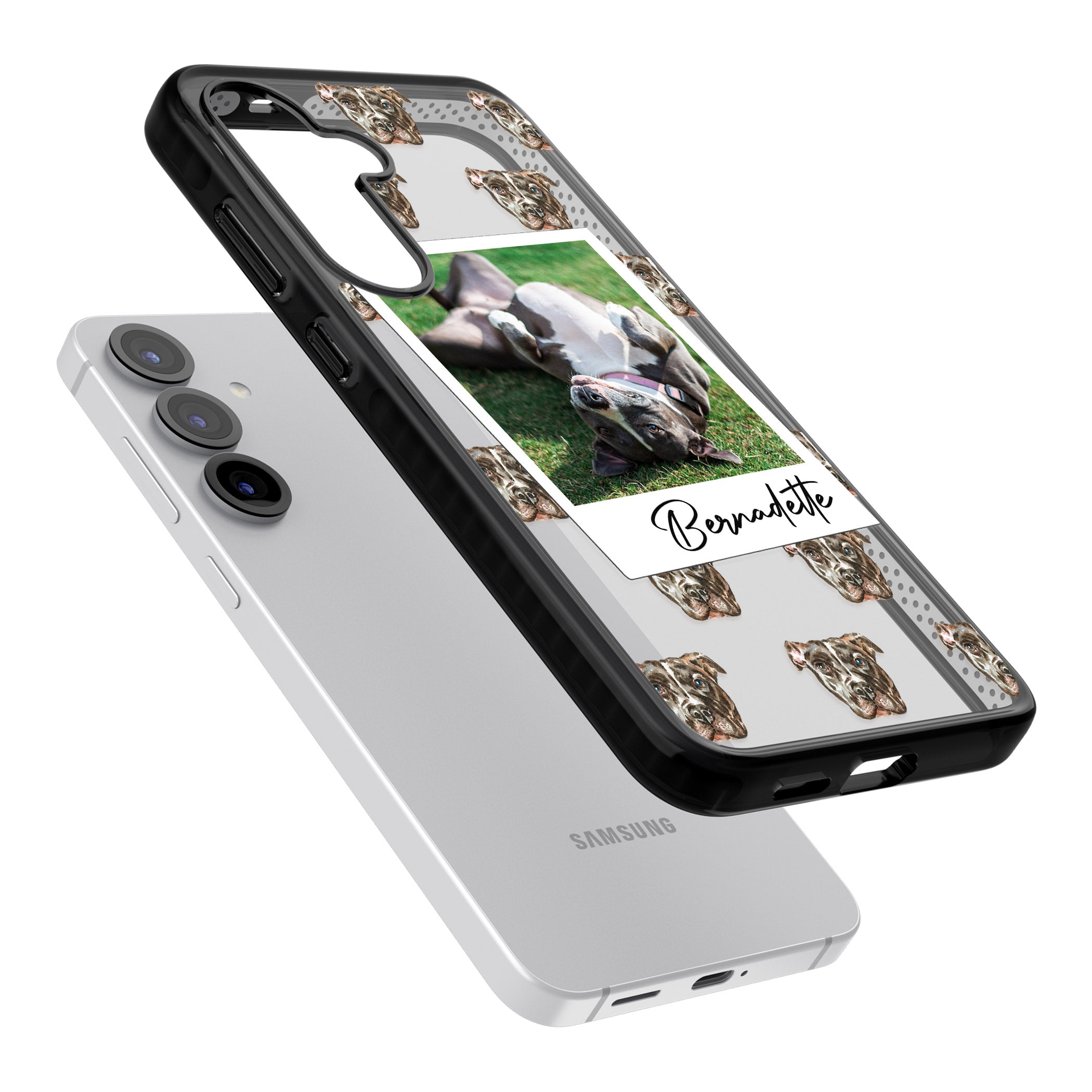 Personalised Staffordshire Bull Terrier Instant Camera Photo