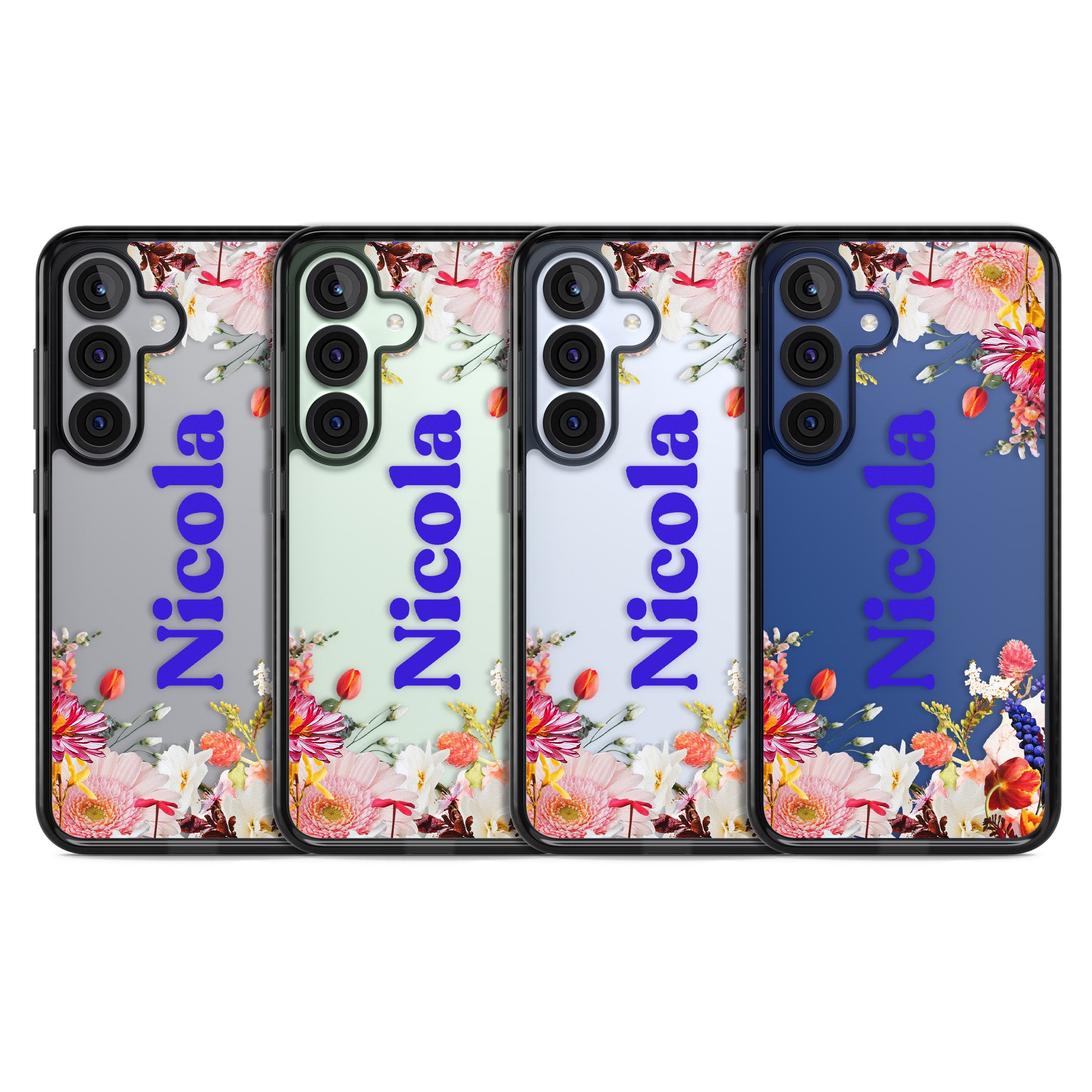 Personalised Floral Name