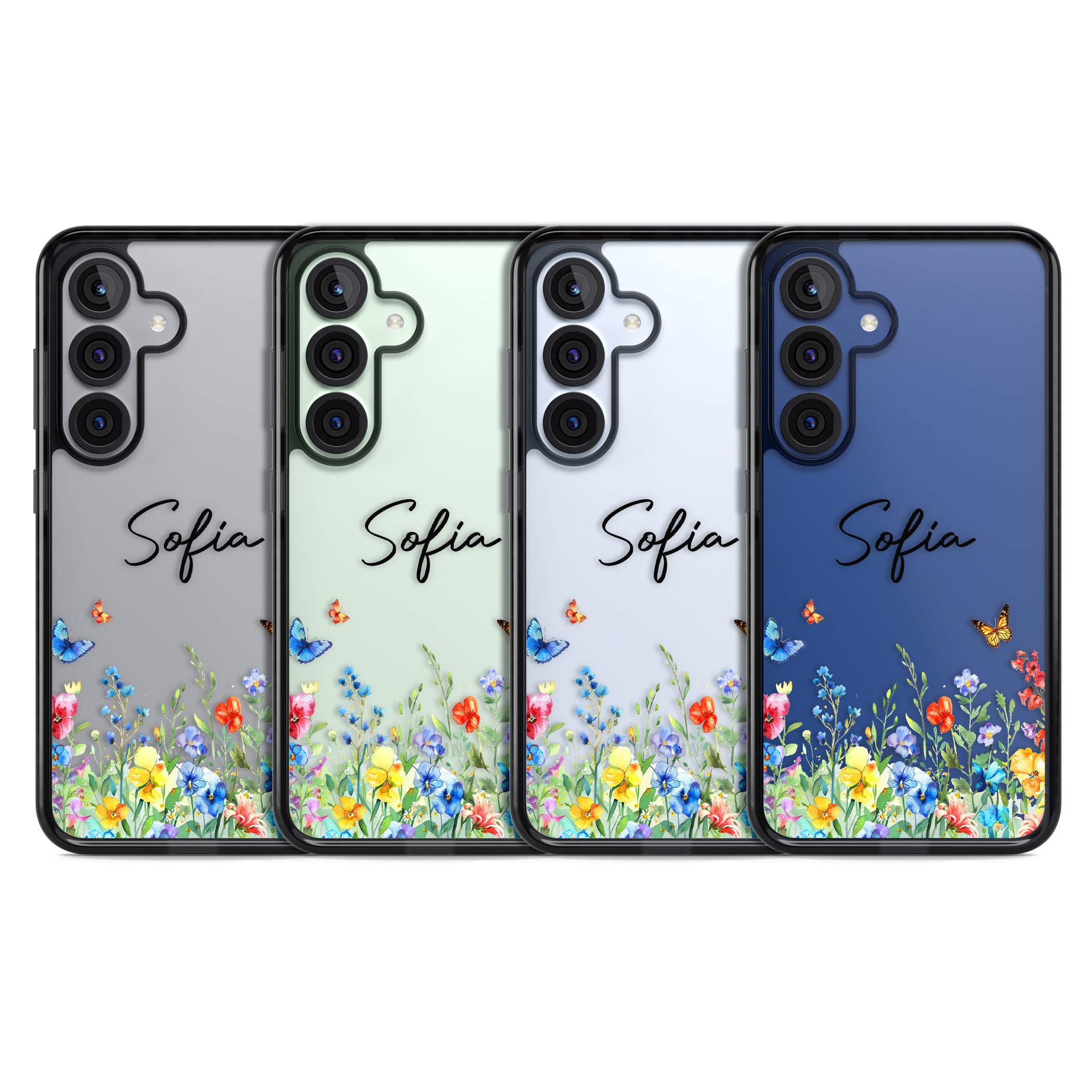 Personalised Buterflies Wildflowers