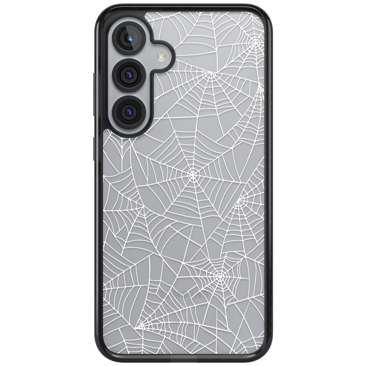 Spider Webs Samsung S25 Plus / Samsung S26 / Samsung S26 Plus Impact Black Phone Case front