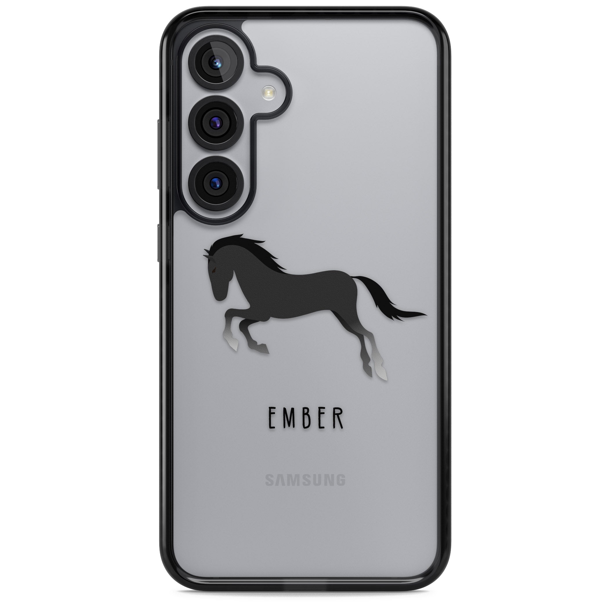 Personalised Black Horse
