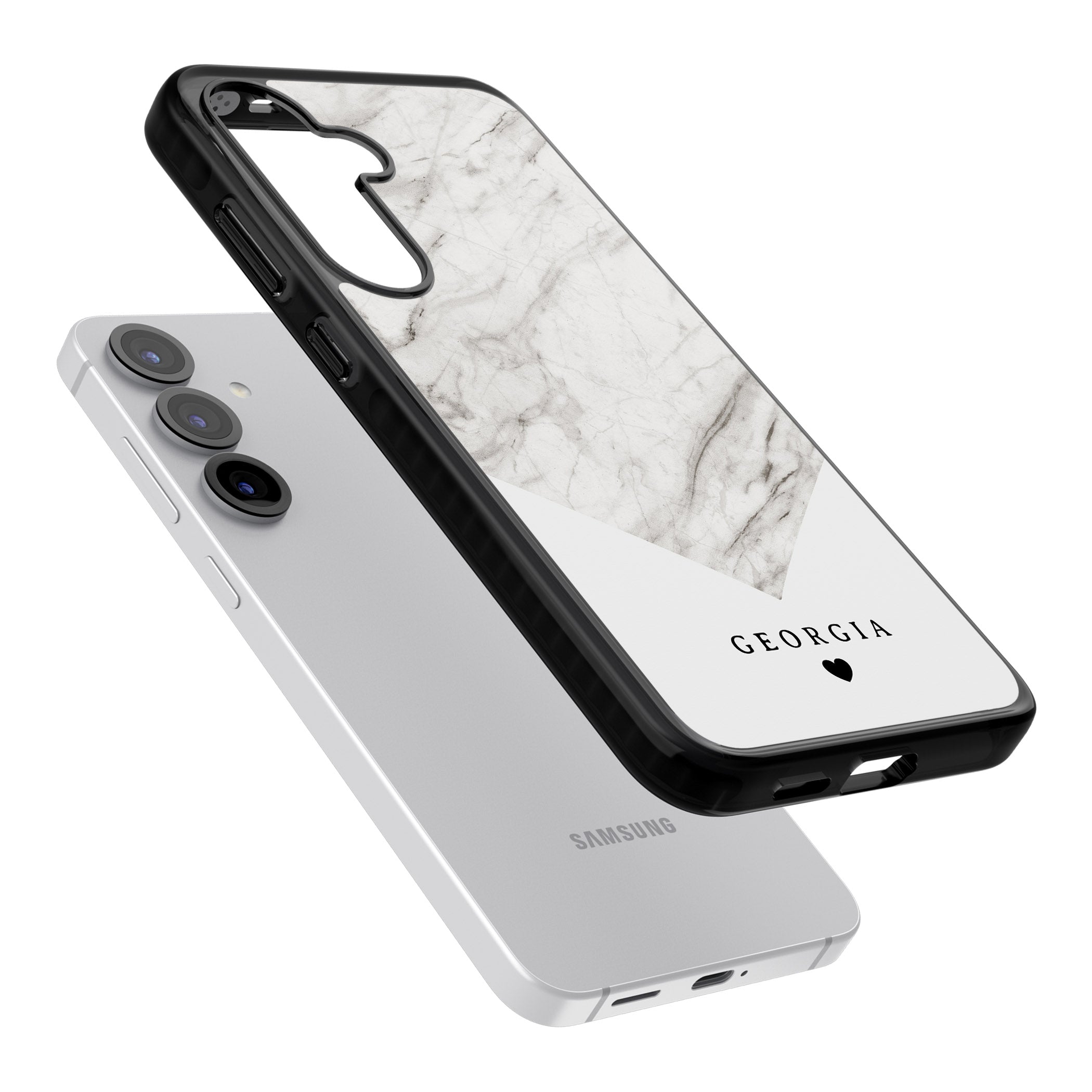 Personalised White Marble