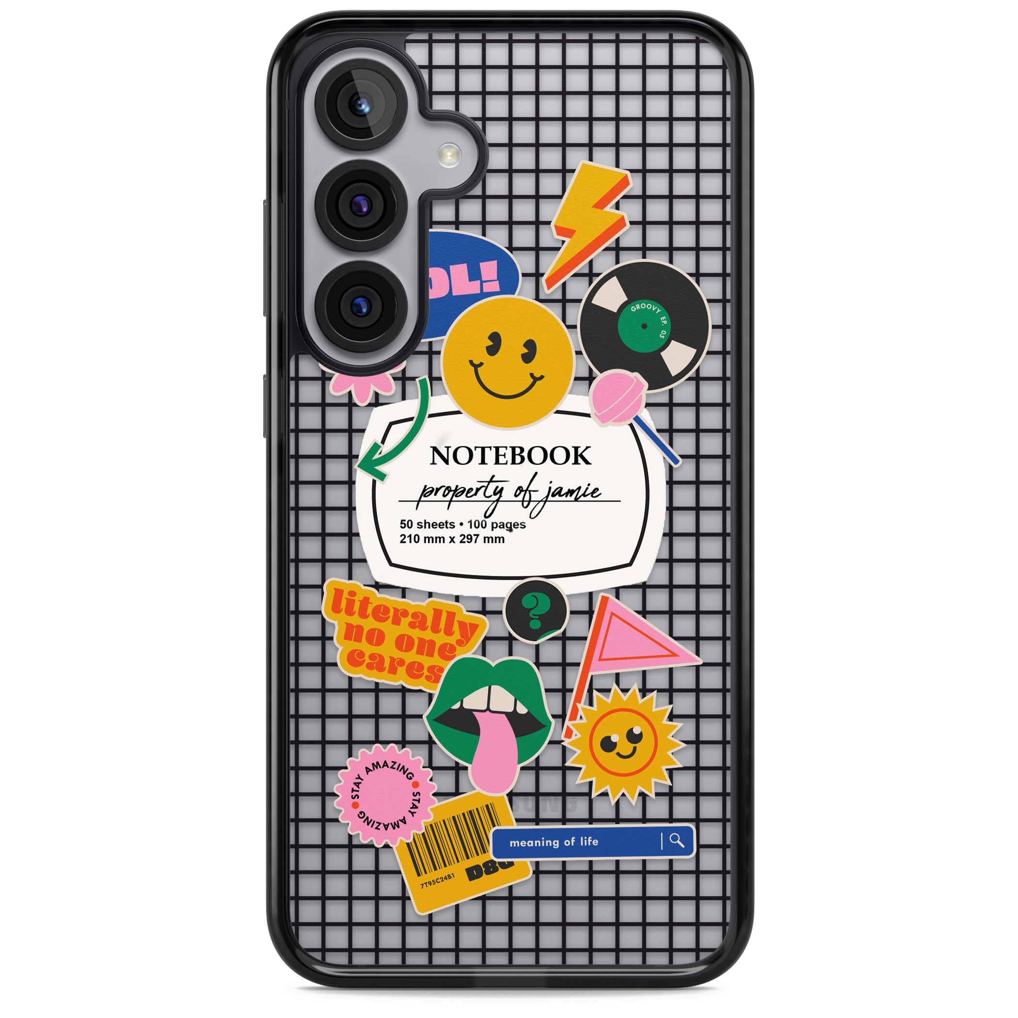 Personalised Sticker Mix Grid